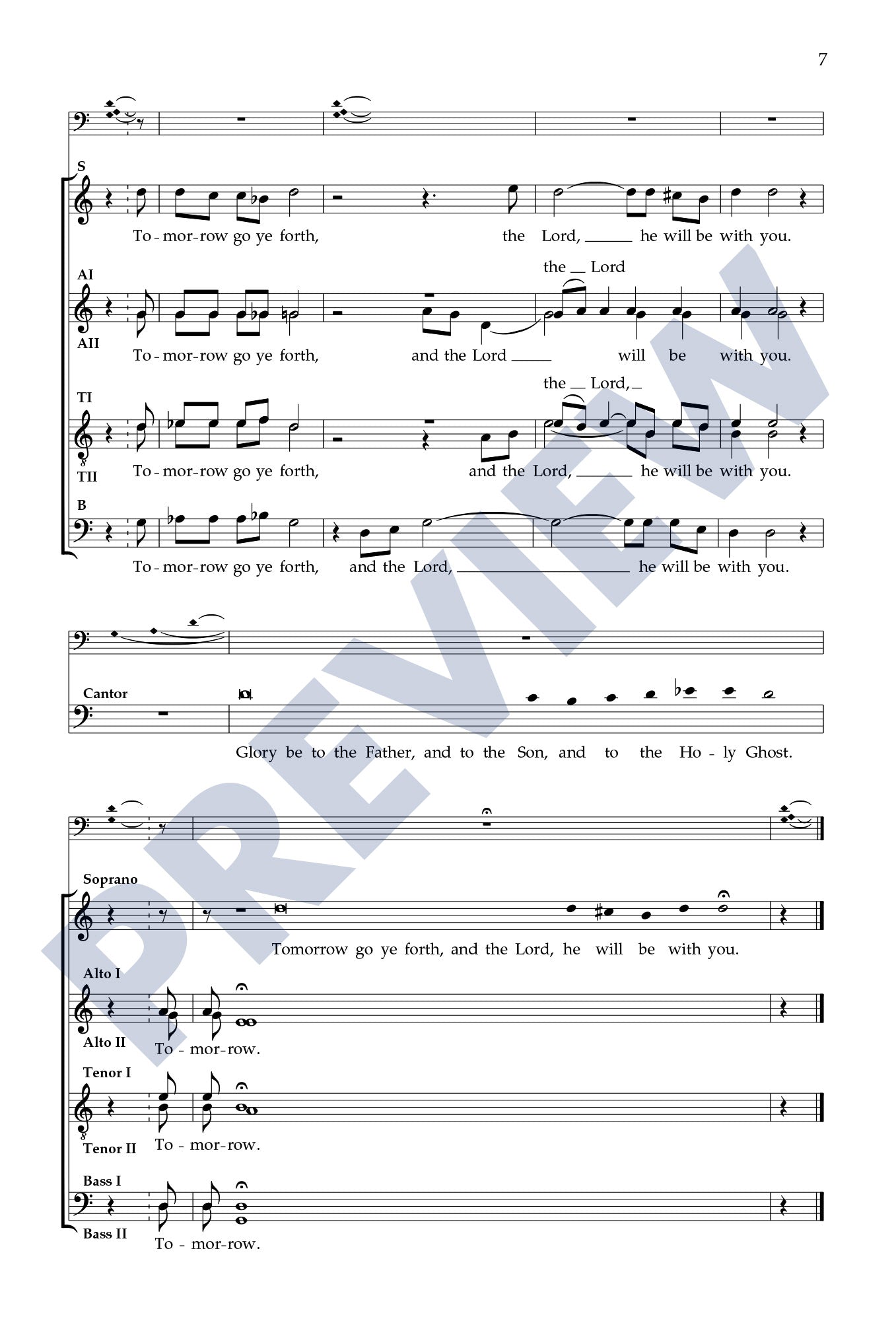 Matin Responsory/Vesper Responsory