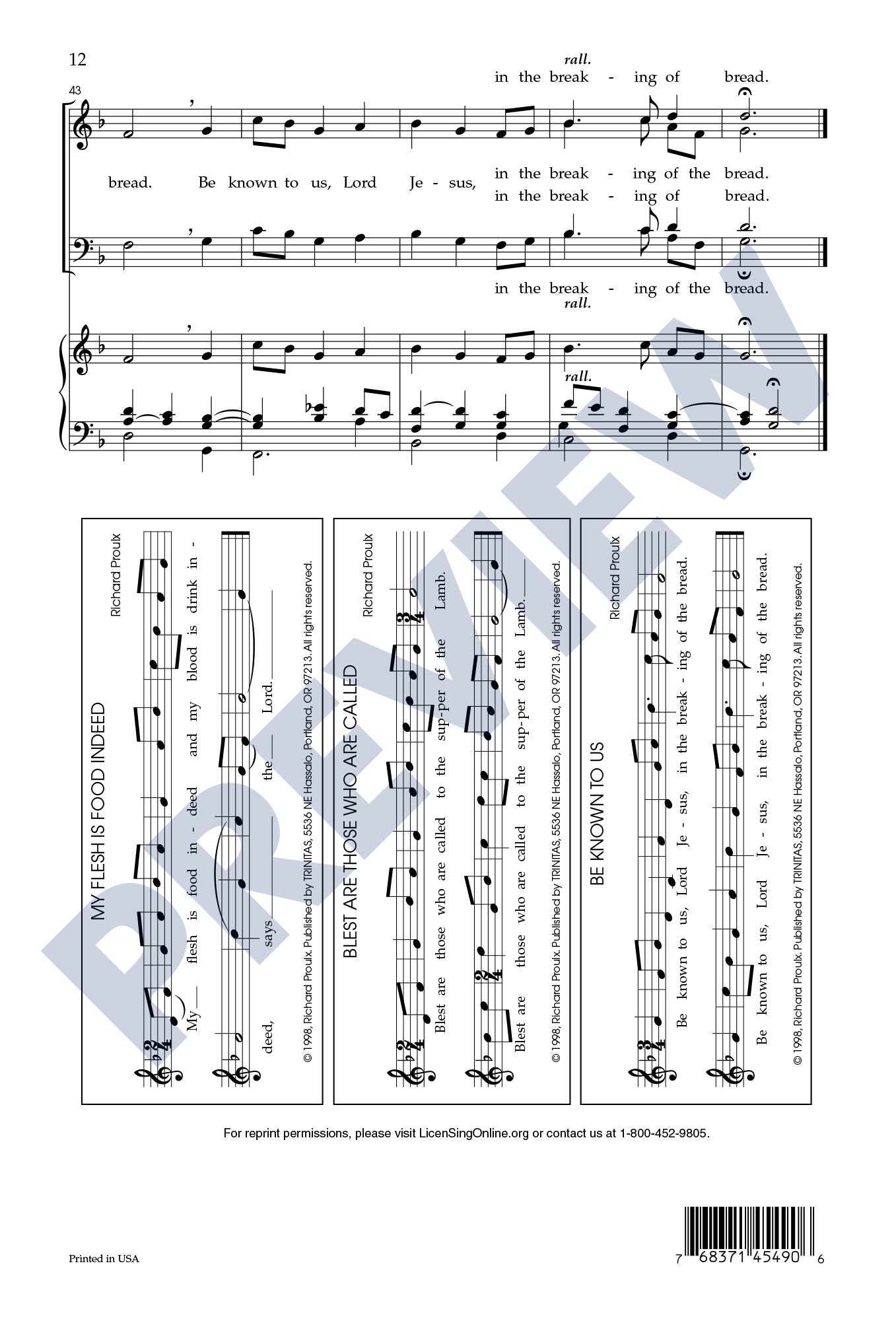 Three Fraction Anthems