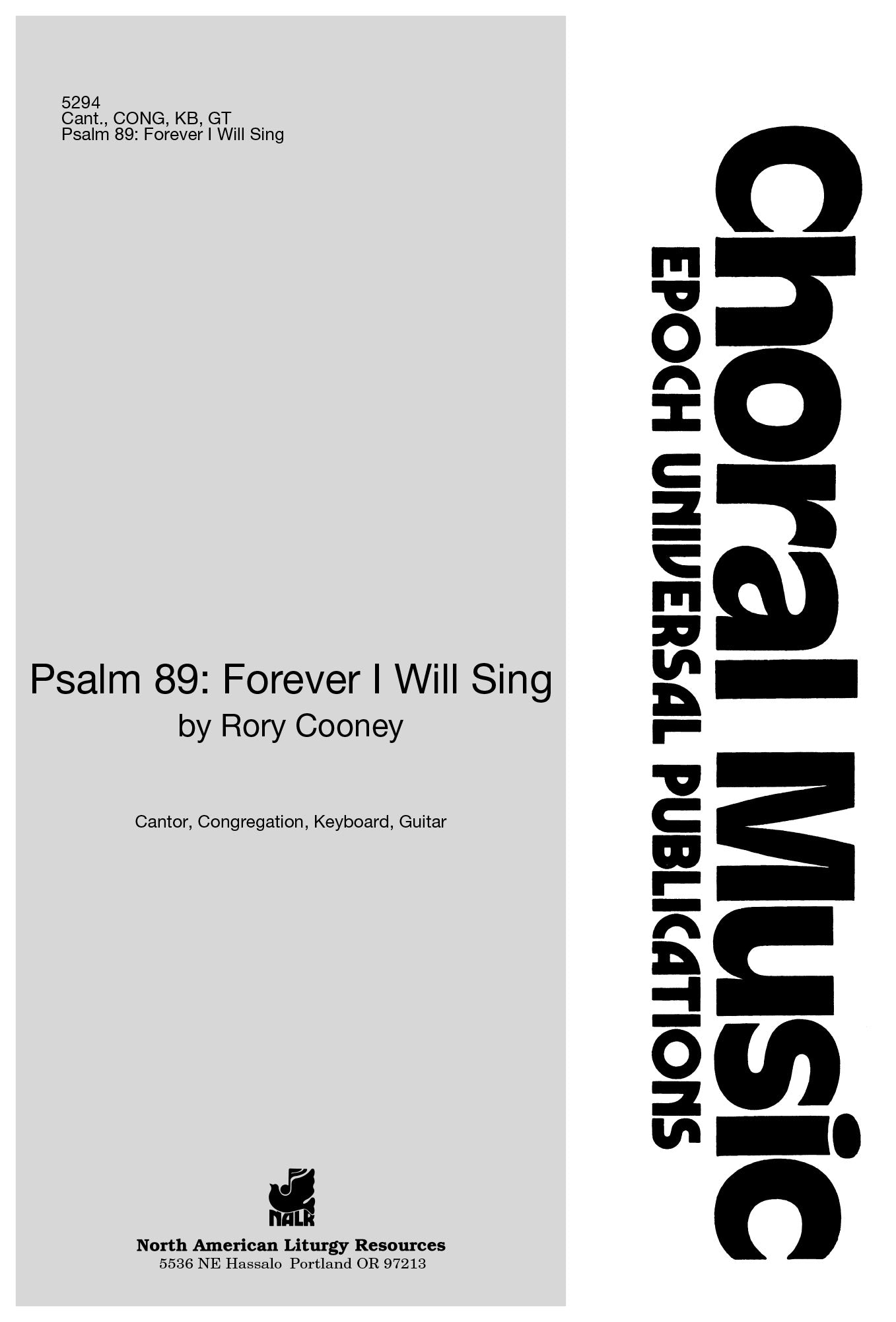 Psalm 89: Forever I Will Sing