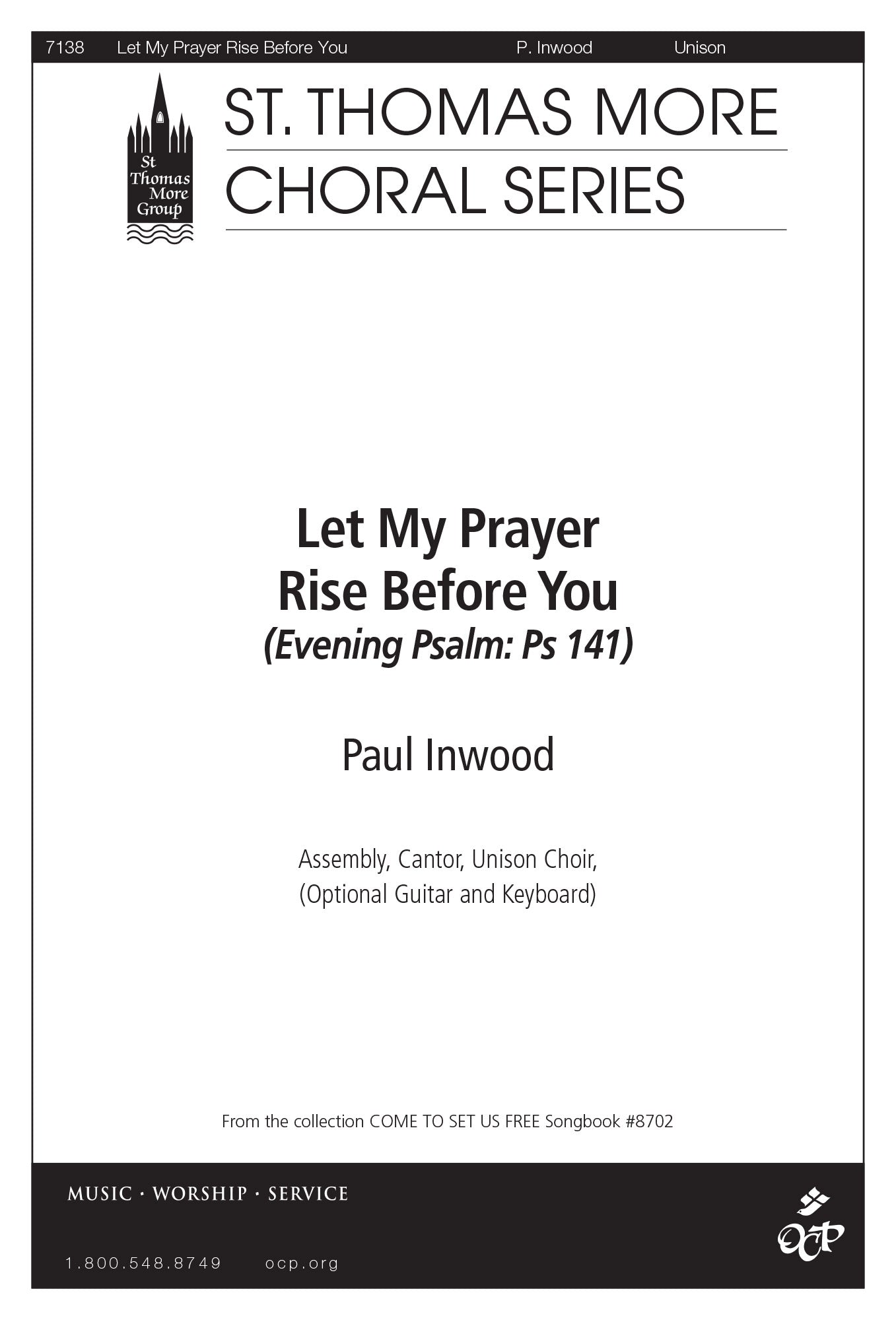 Let My Prayer Rise Before You Like Incense (Evening Psalm)