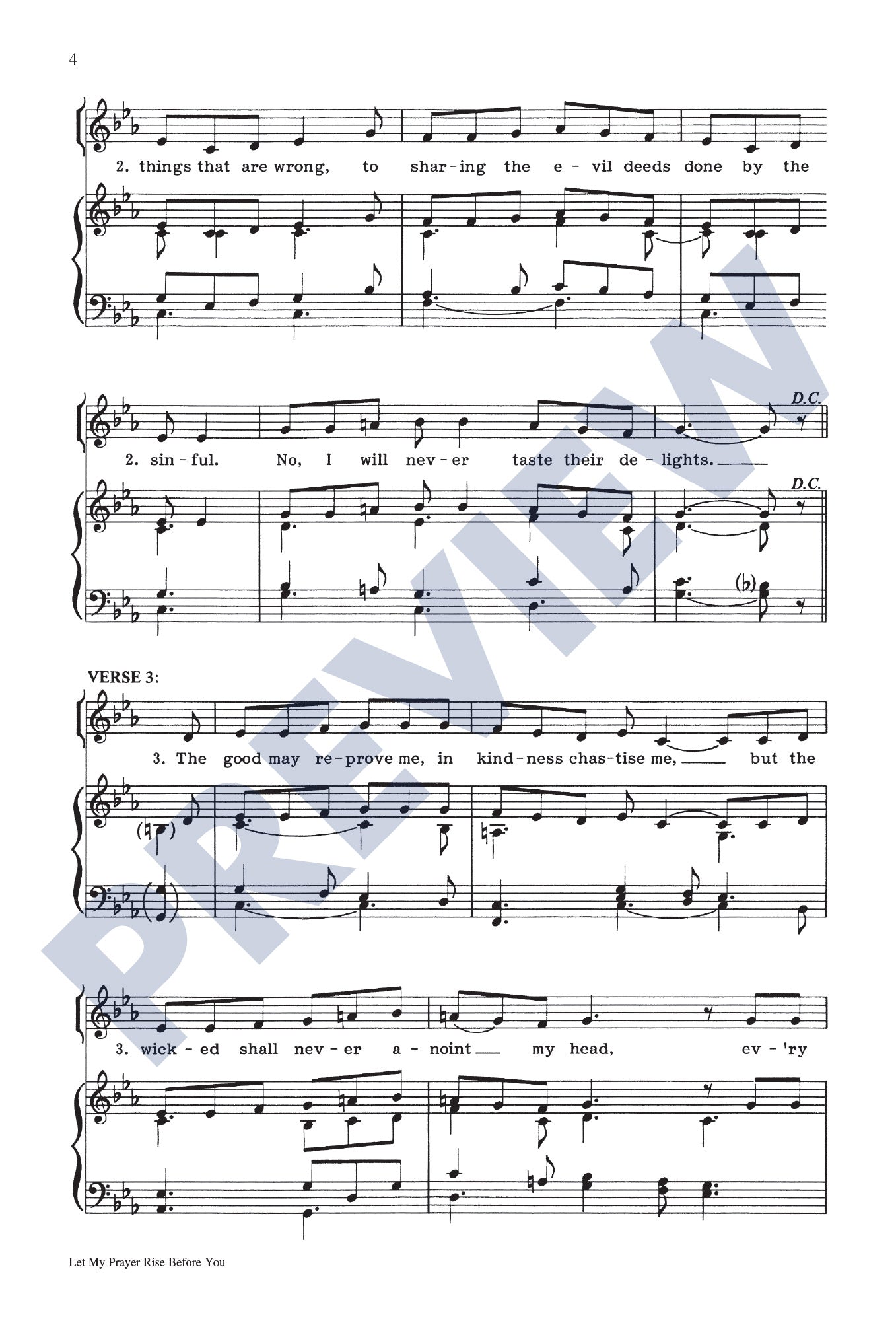 Let My Prayer Rise Before You Like Incense (Evening Psalm)