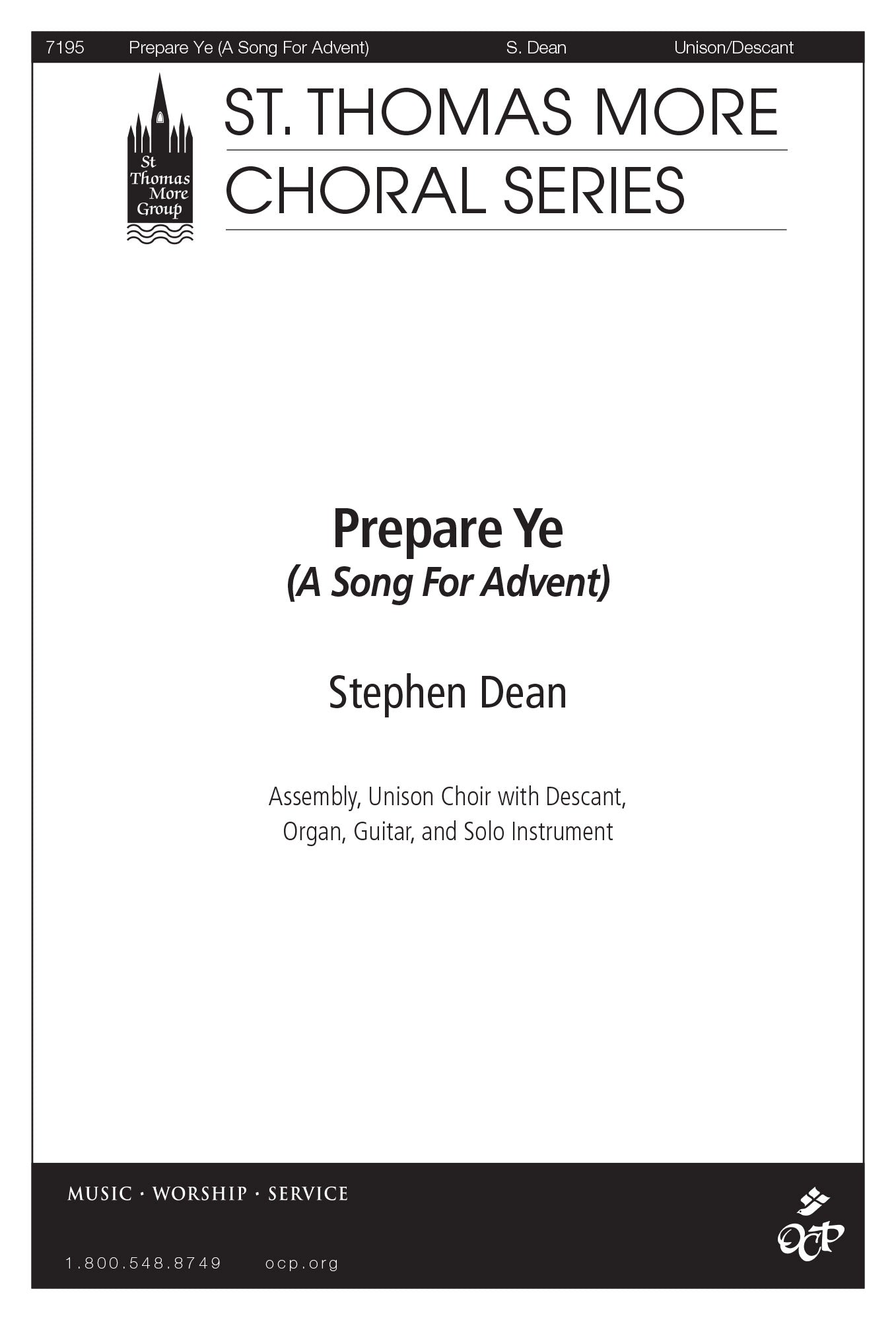 Prepare Ye: A Song for Advent
