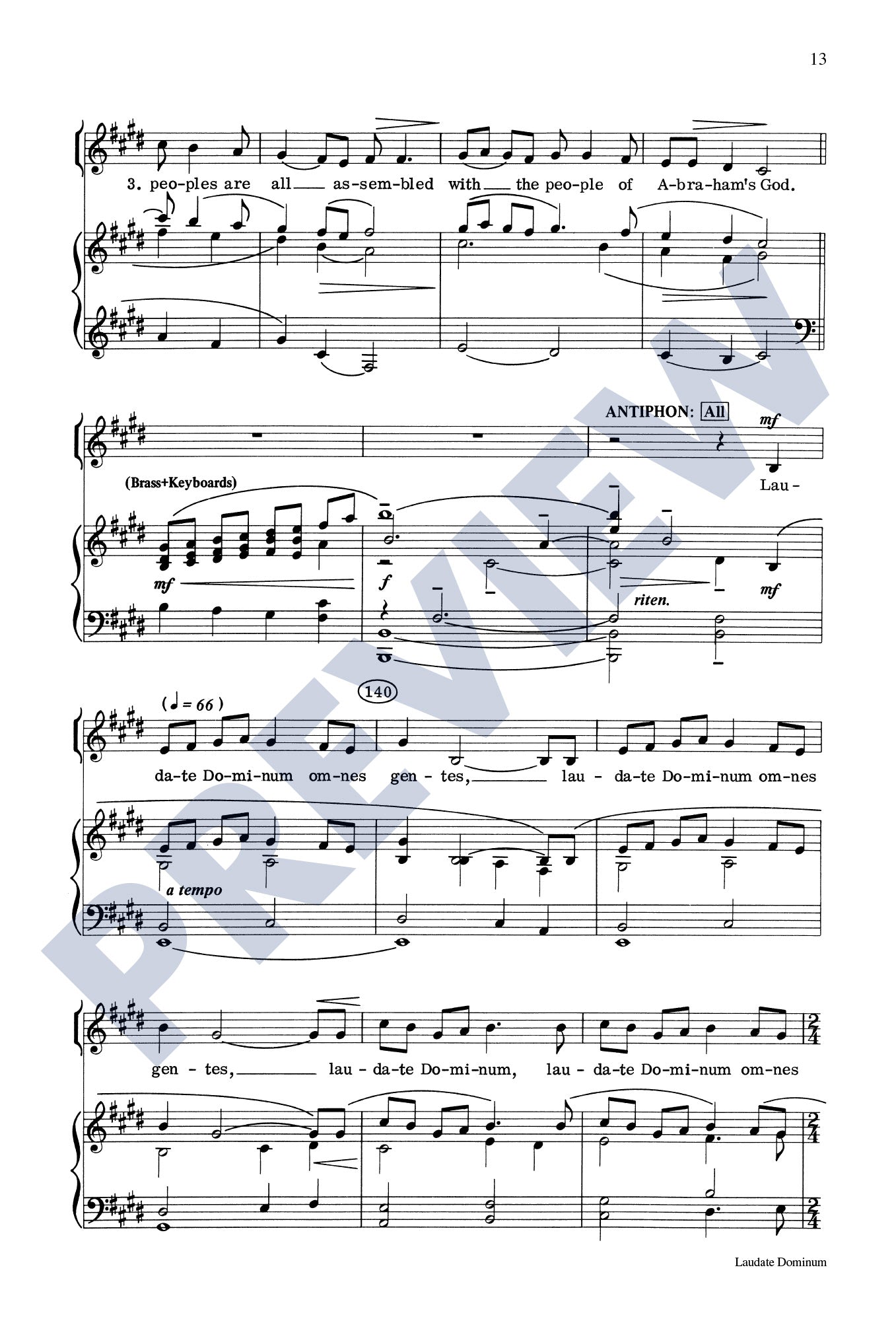 Laudate Dominum