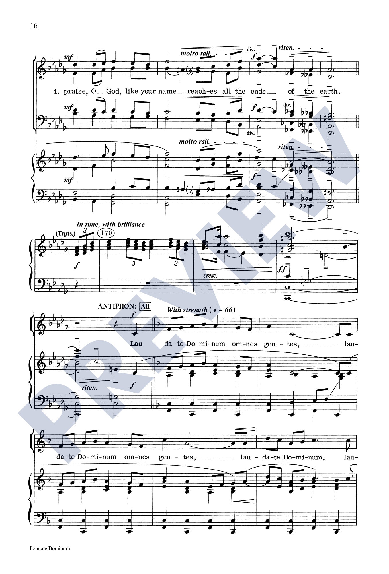Laudate Dominum