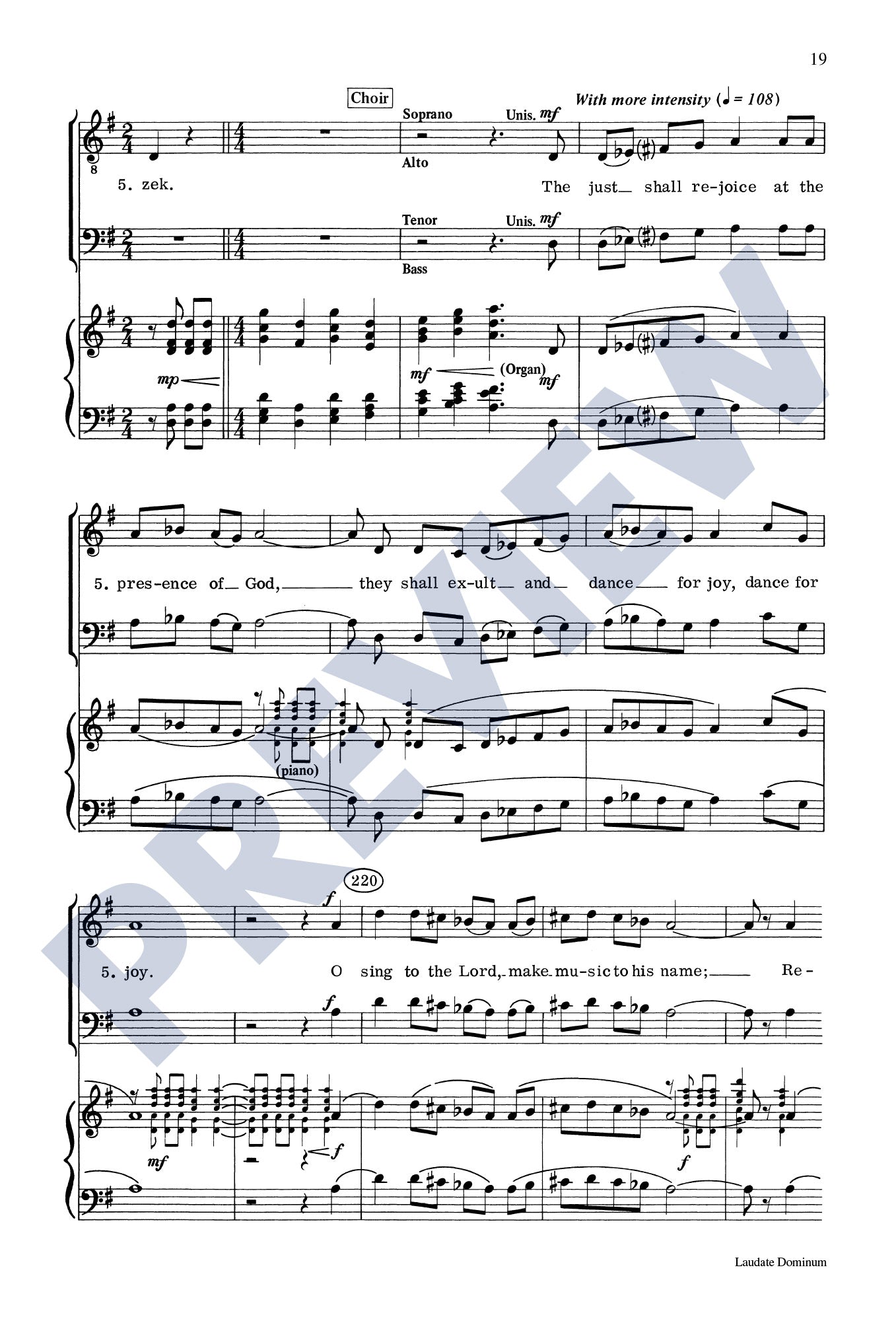 Laudate Dominum