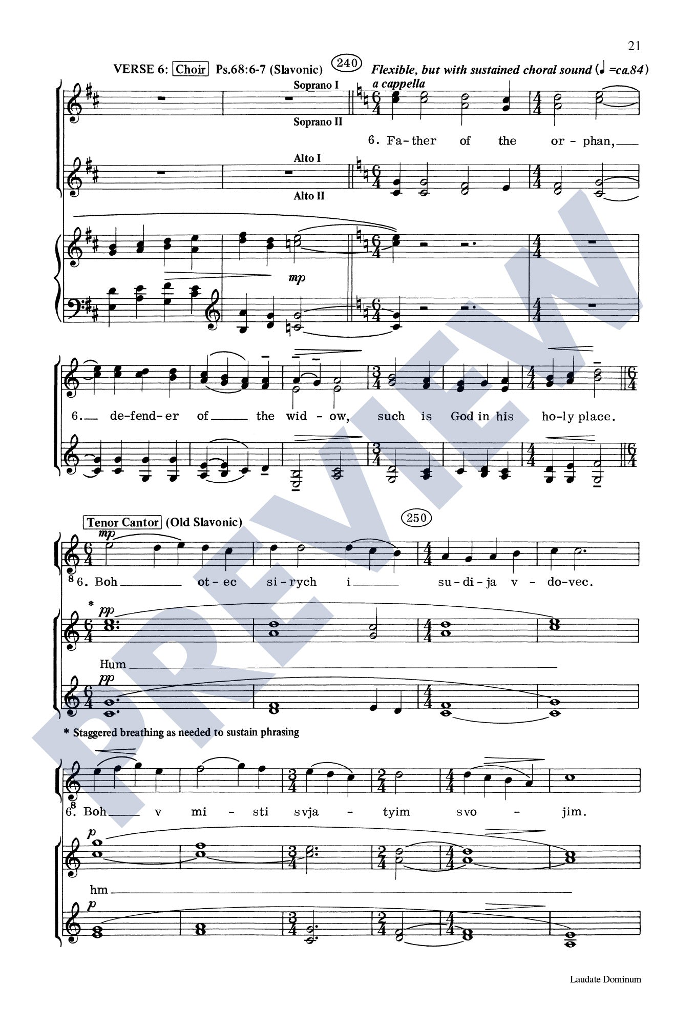 Laudate Dominum