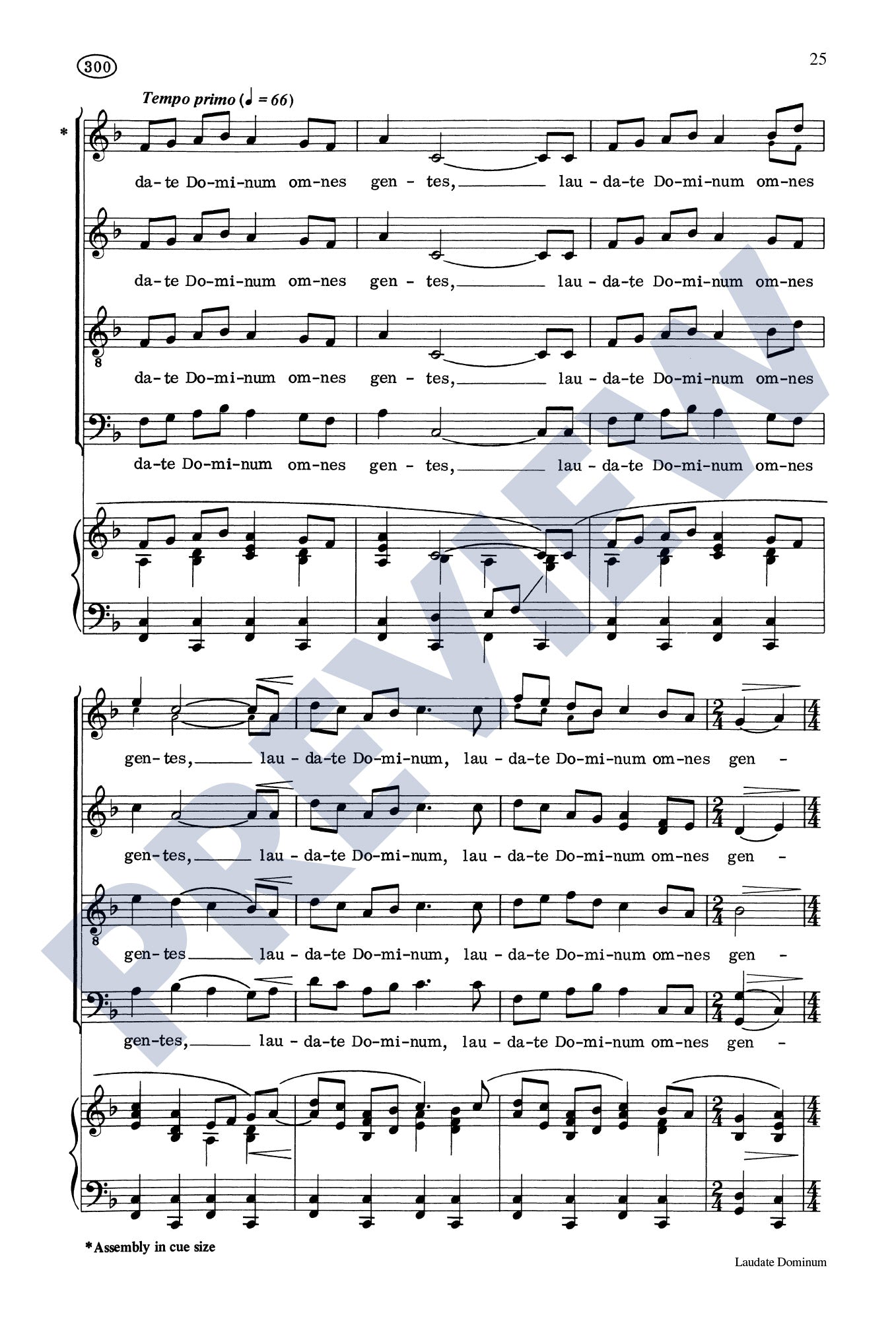 Laudate Dominum