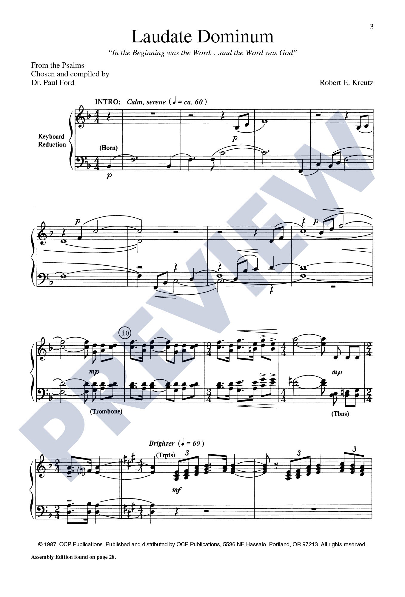 Laudate Dominum