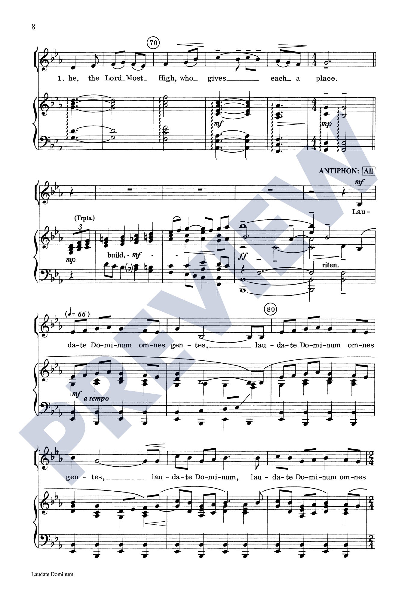Laudate Dominum
