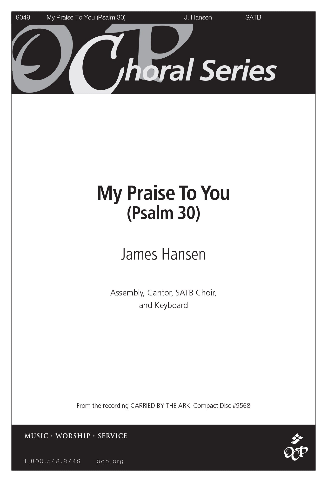 Psalm 30: My Praise to You