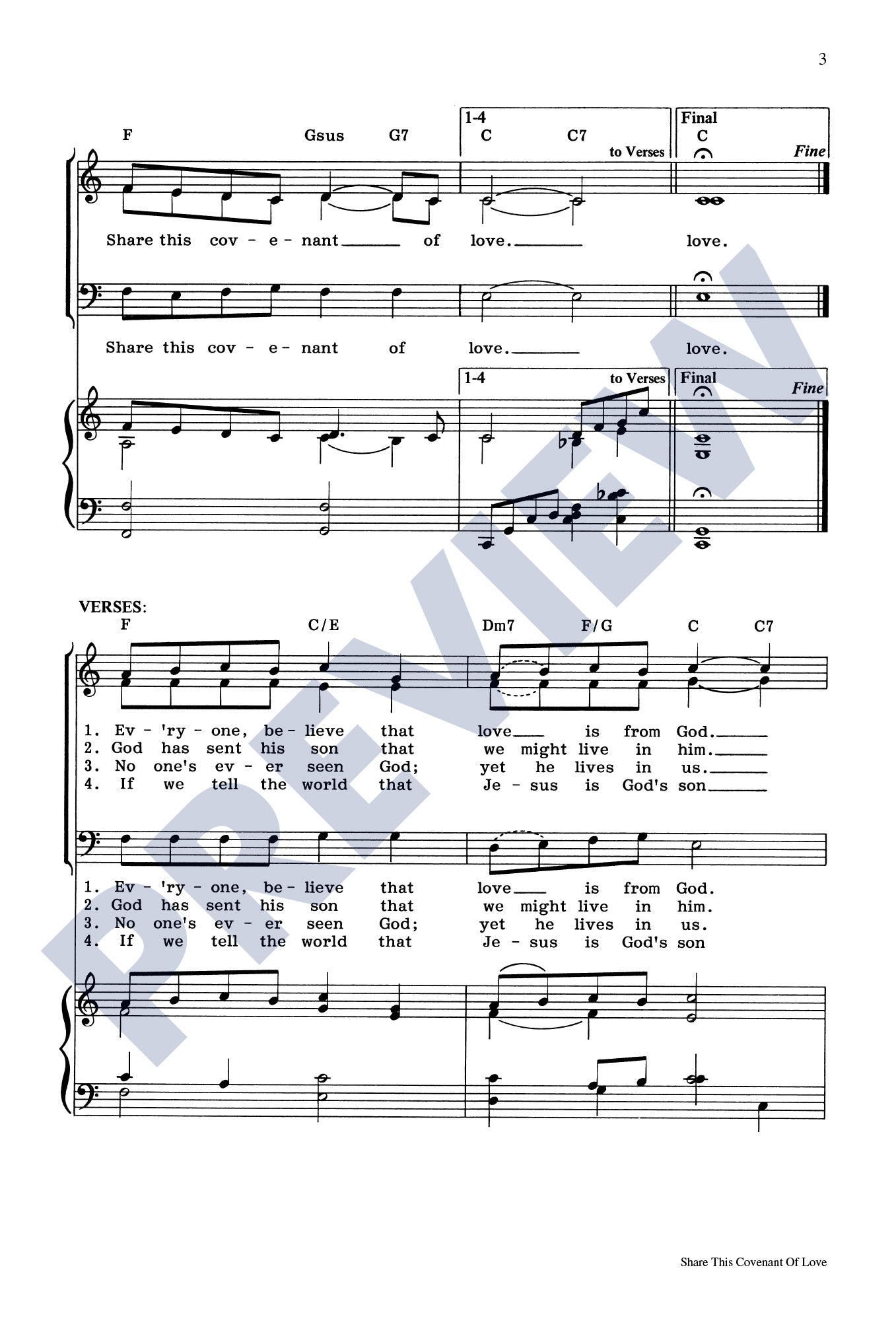 Share This Covenant of Love