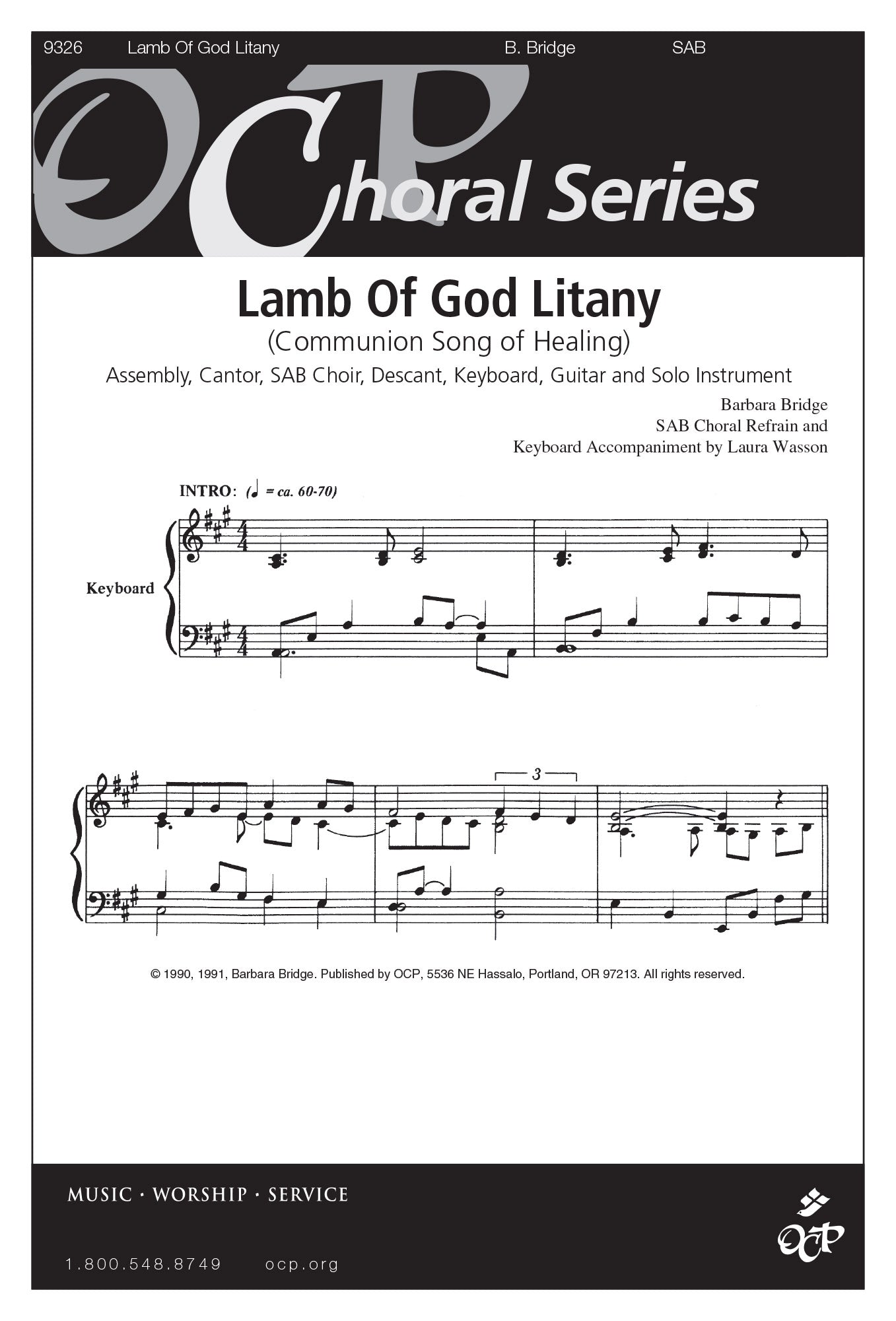 Lamb of God Litany (Communion Song of Healing)