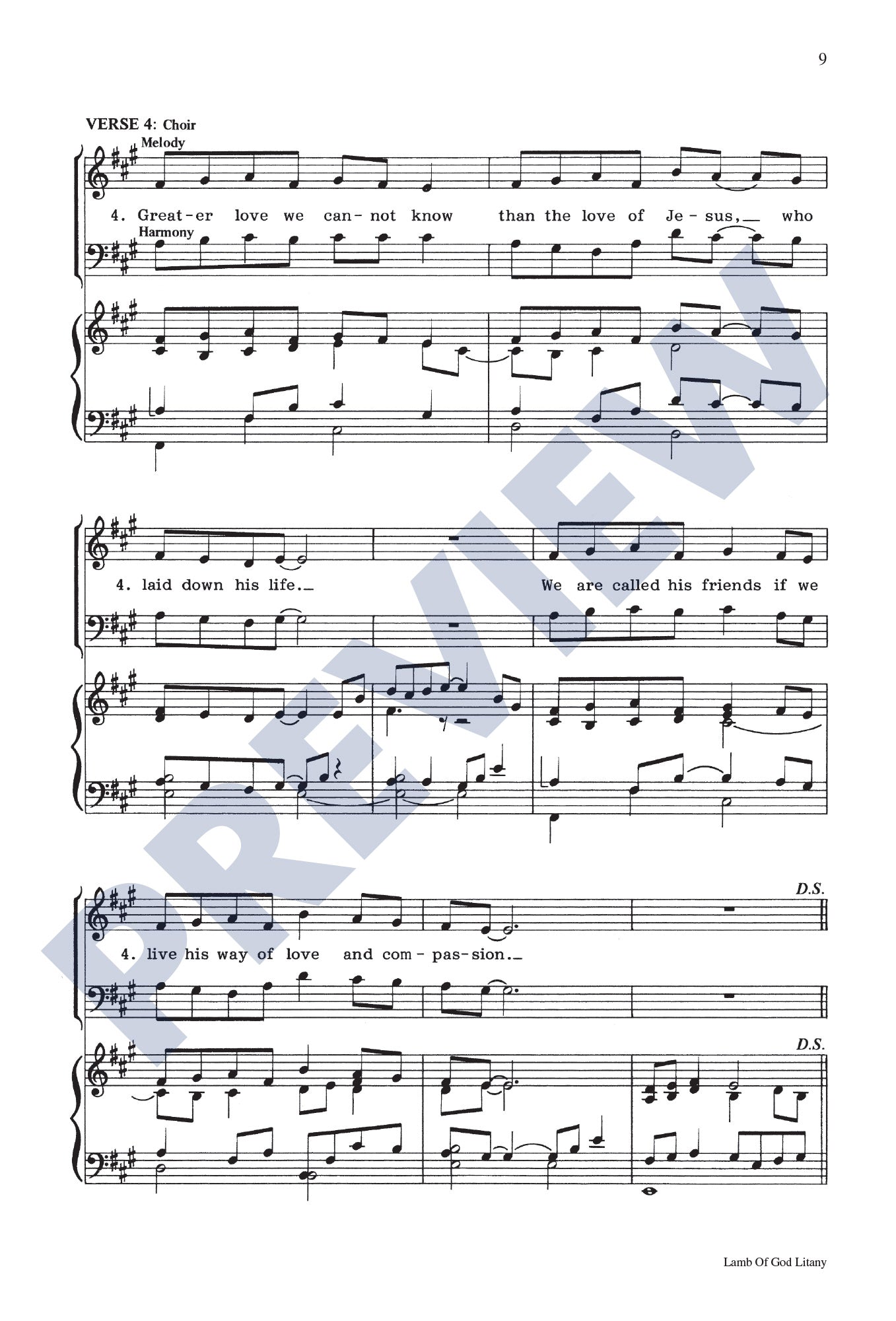 Lamb of God Litany (Communion Song of Healing)