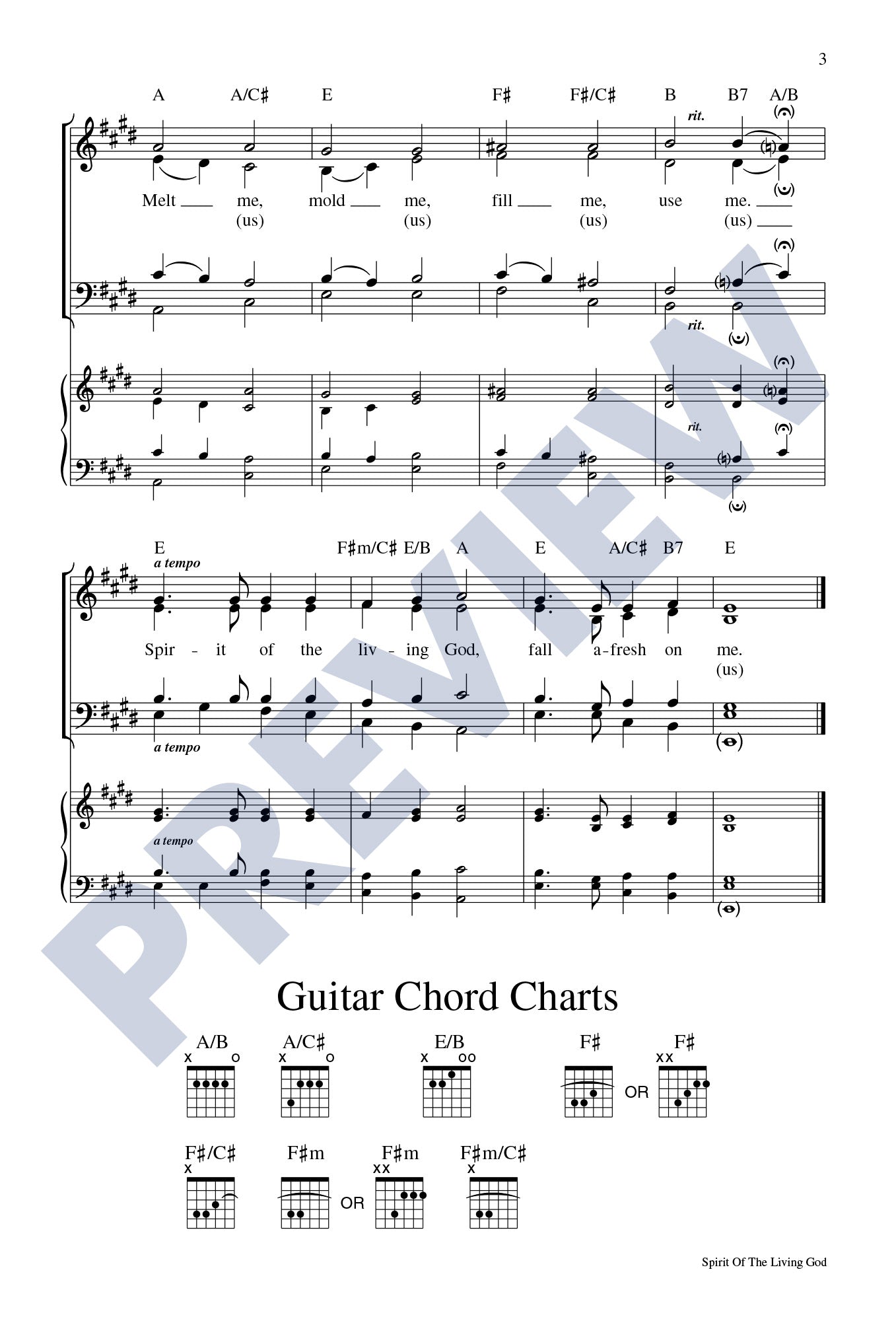 Spirit of the Living God