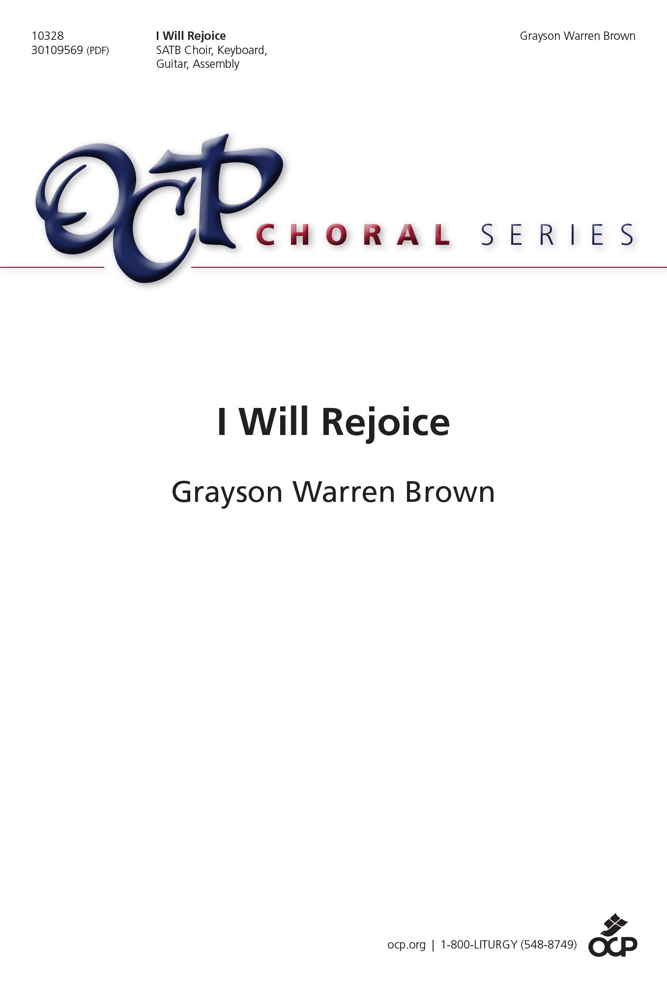 I Will Rejoice