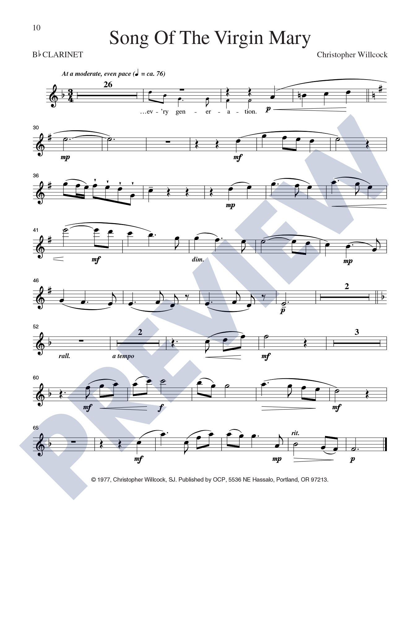 Song of the Virgin Mary