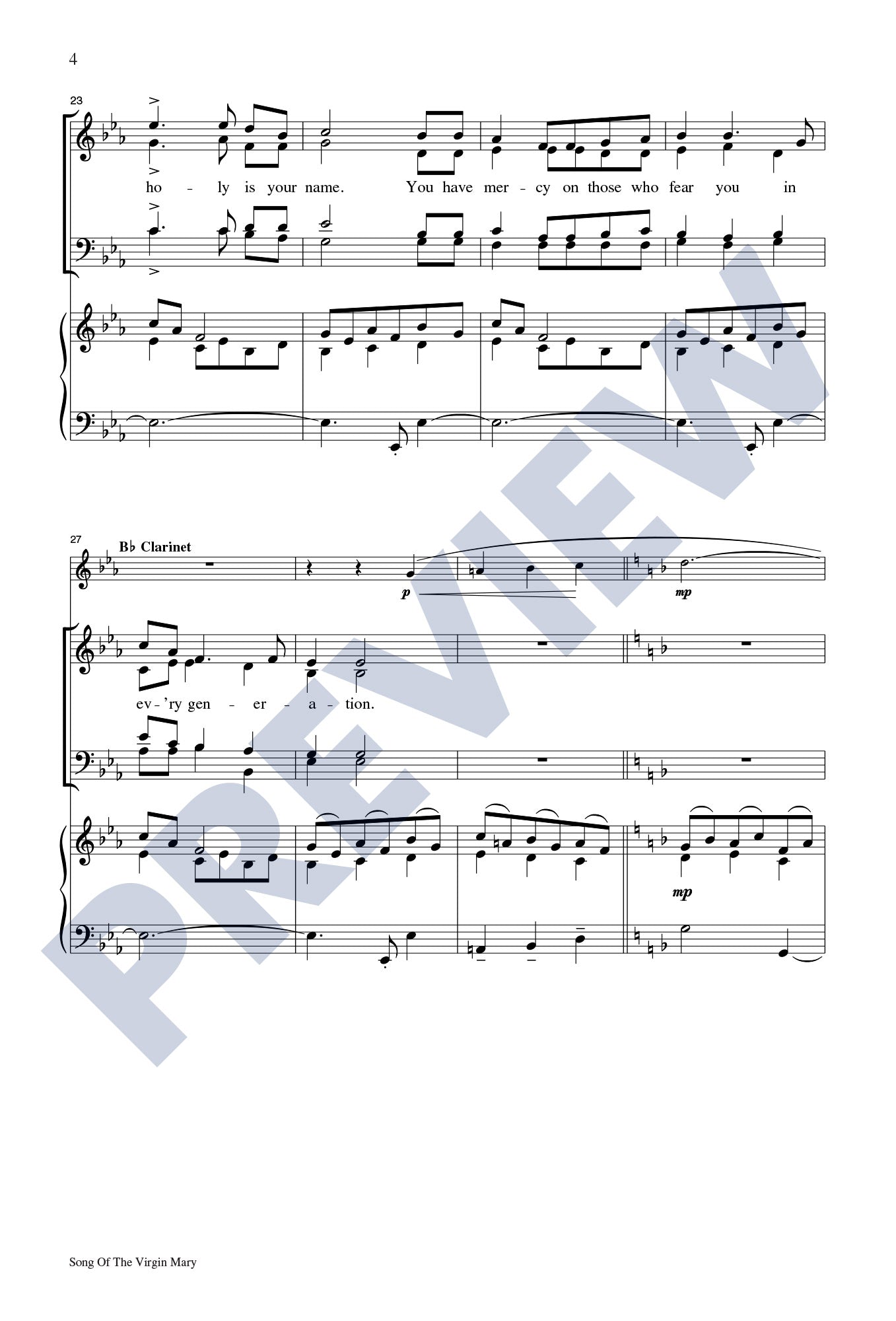 Song of the Virgin Mary