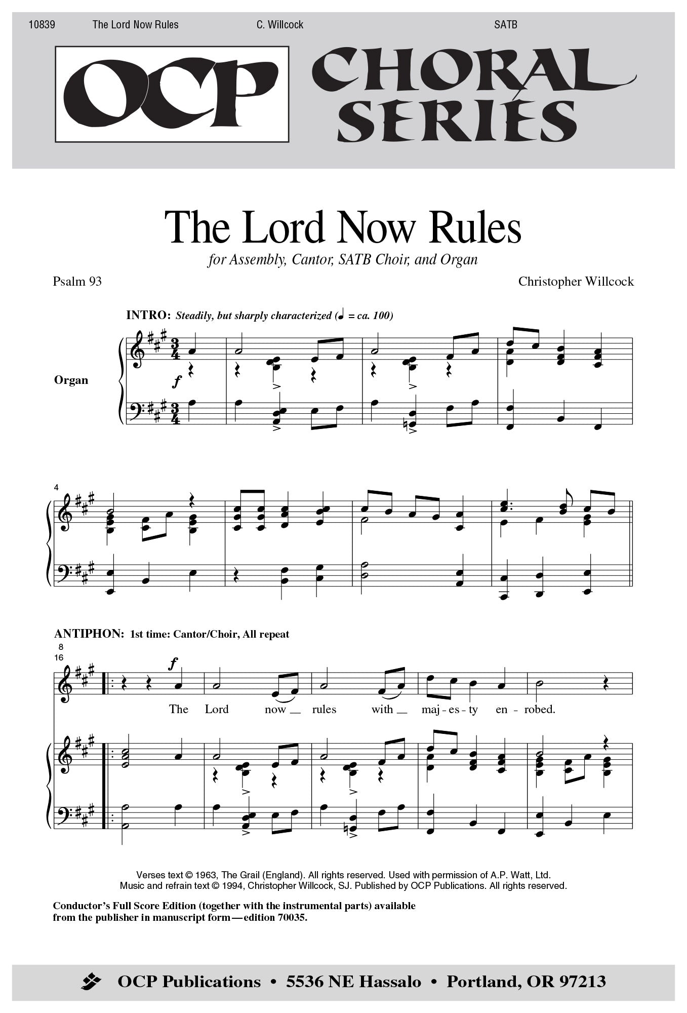 The Lord Now Rules