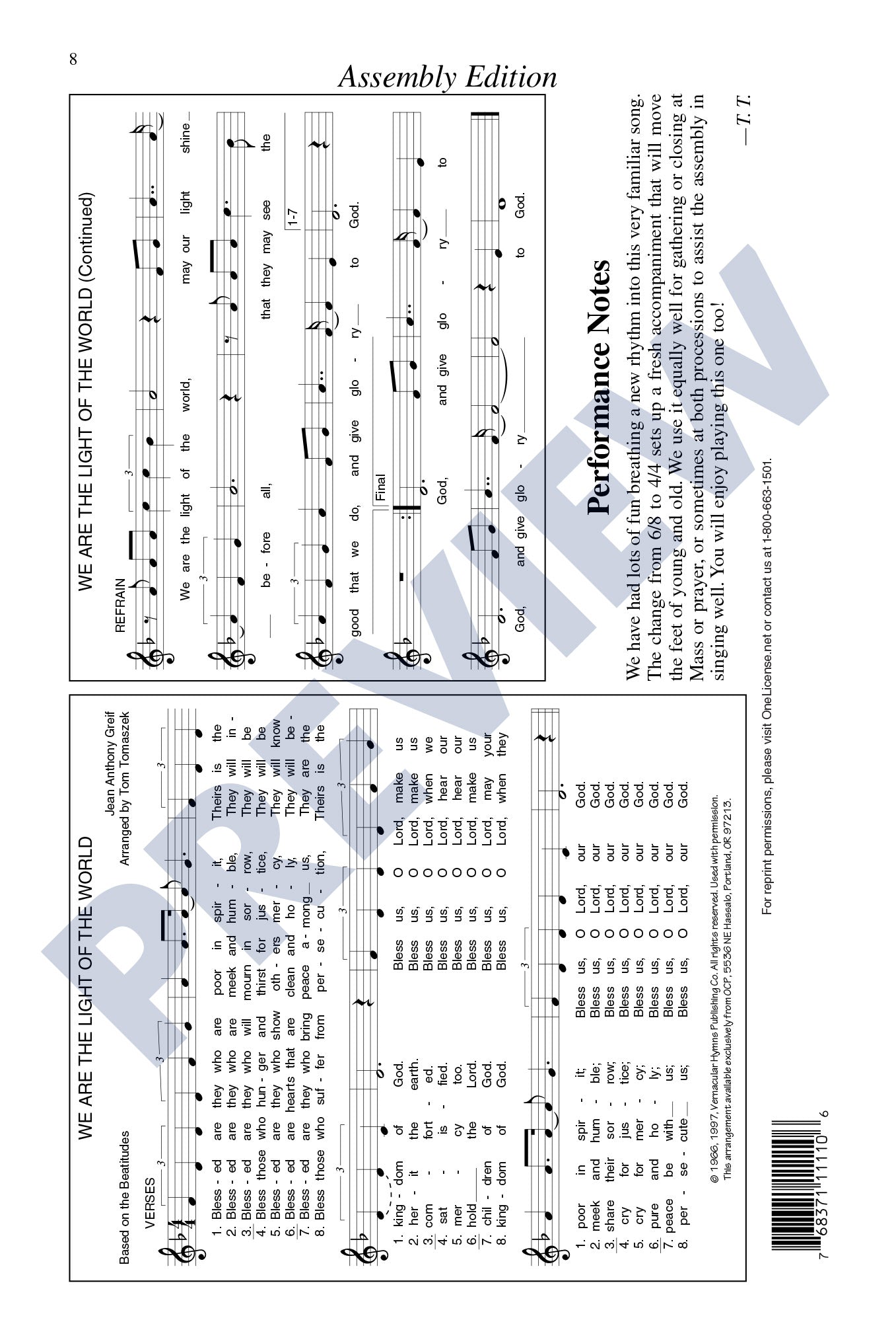 We Are the Light of the World