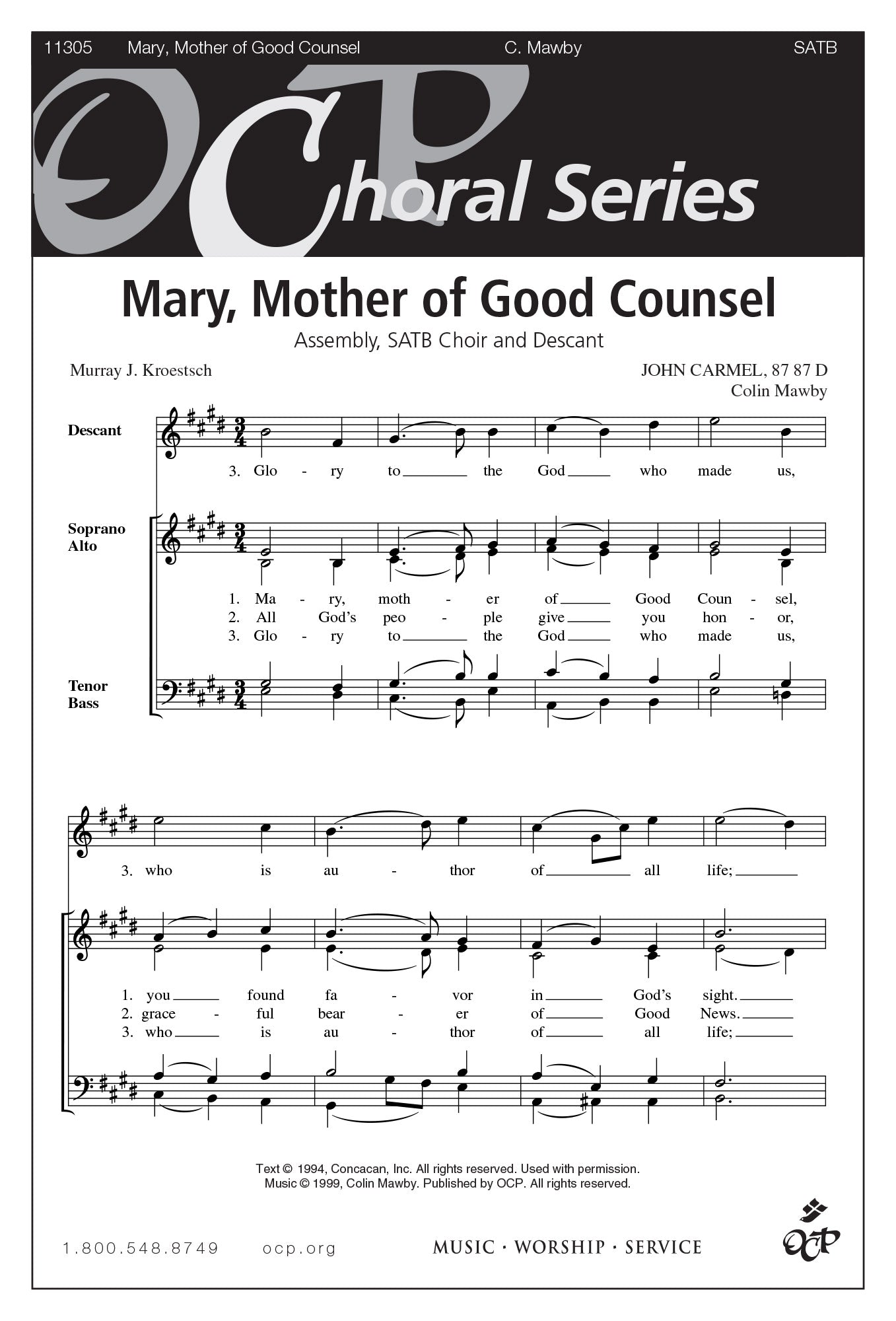Mary, Mother of Good Counsel