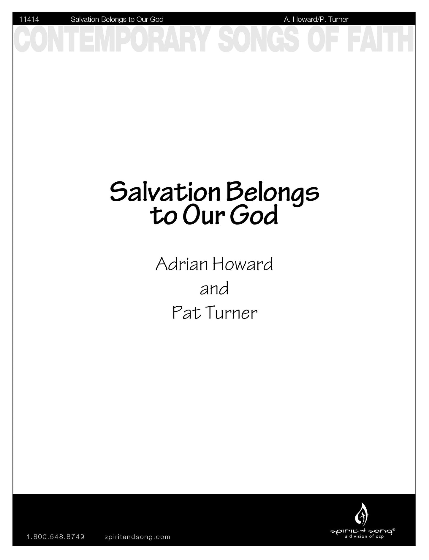 Salvation Belongs to Our God
