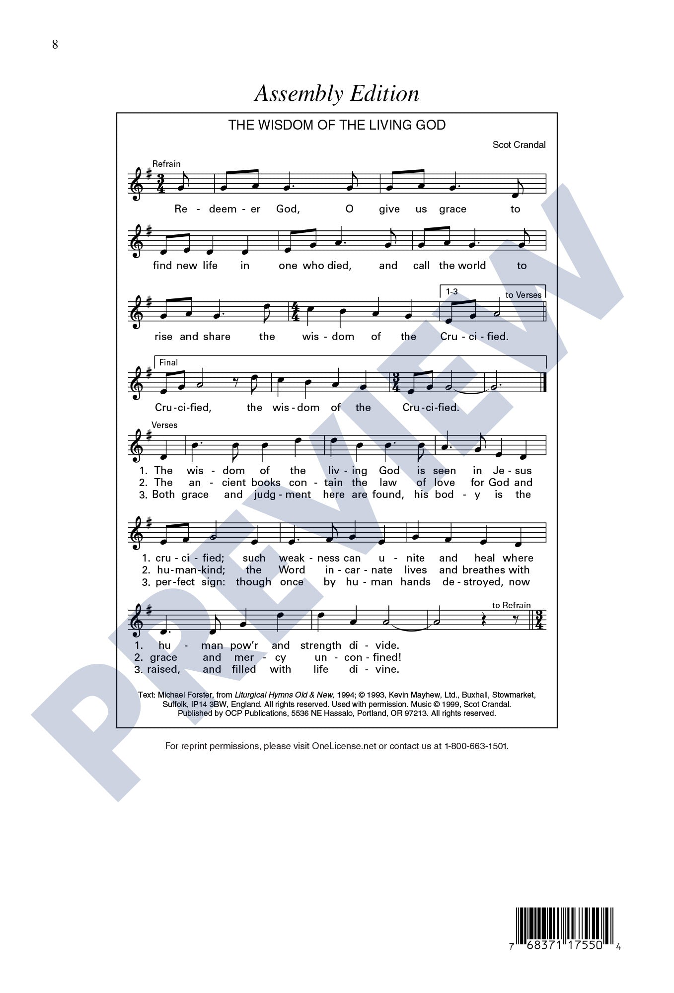 The Wisdom of the Living God