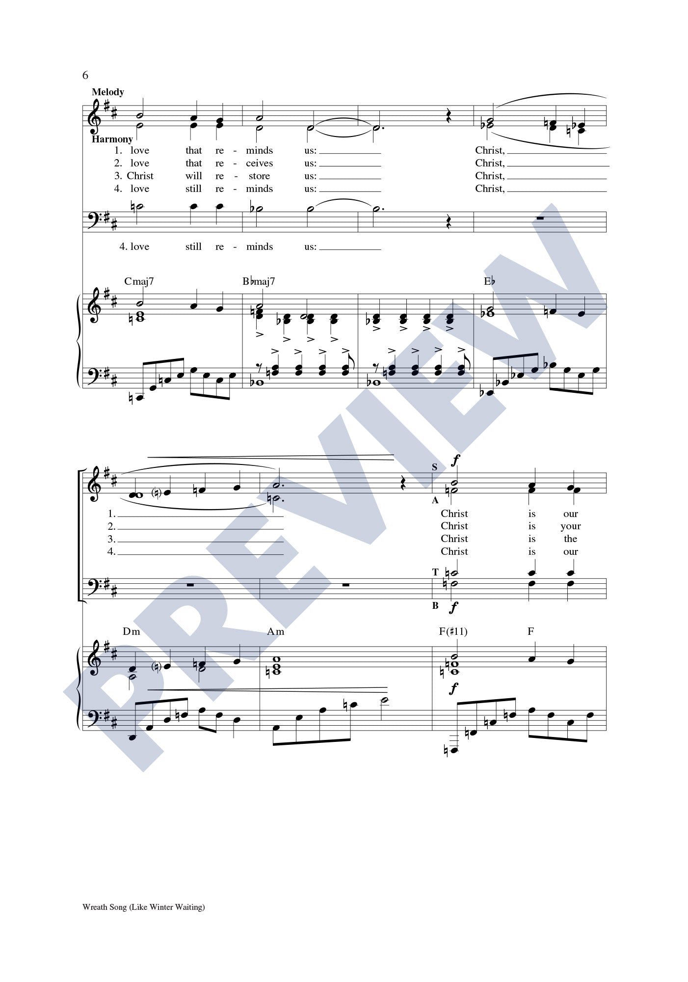 Wreath Song (Like Winter Waiting)
