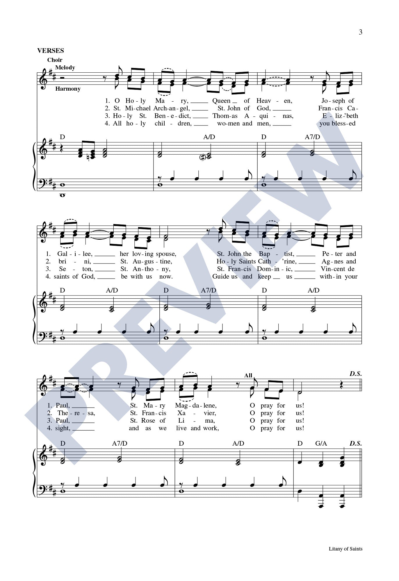 Litany of Saints