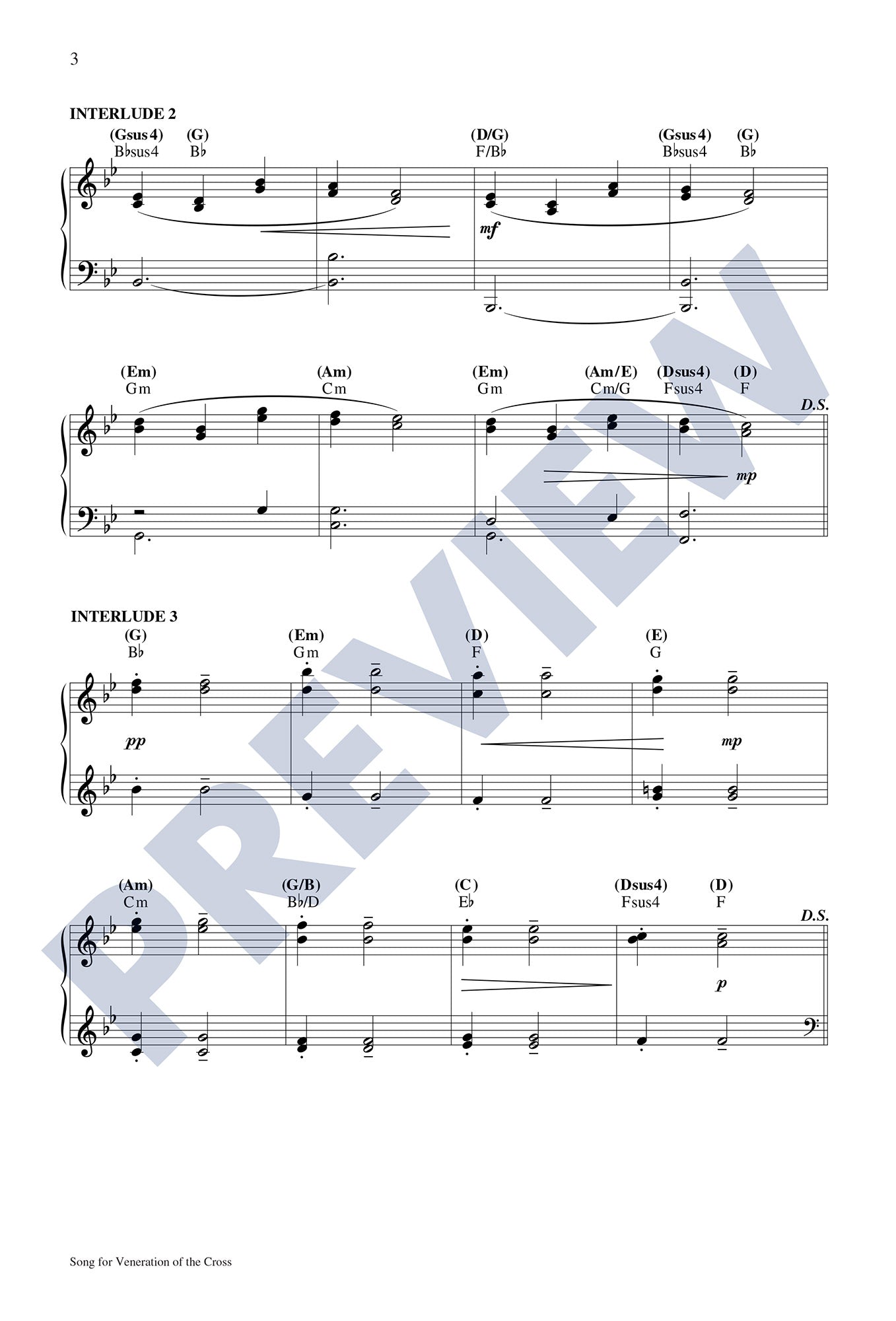 Song for Veneration of the Cross