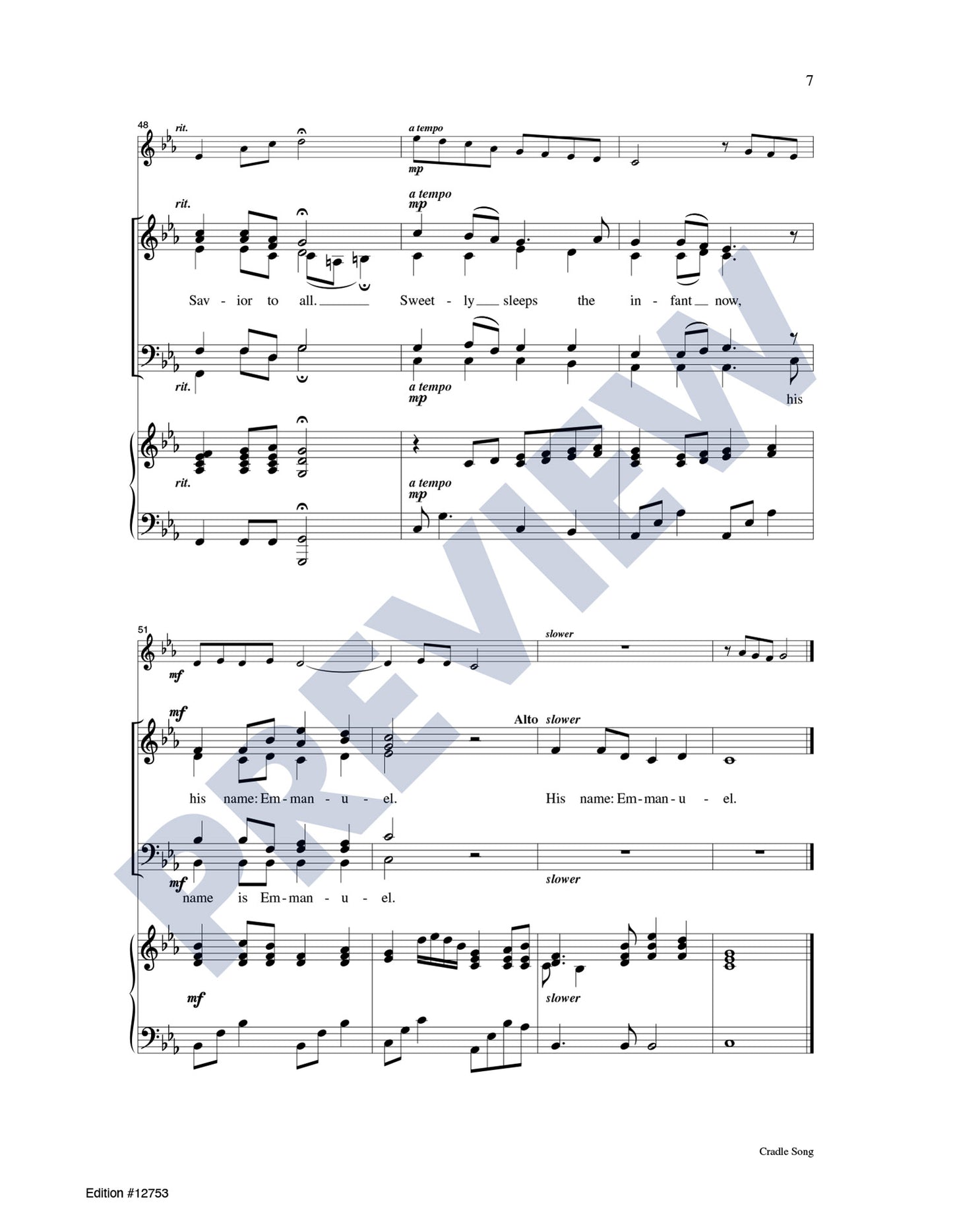 Cradle Song