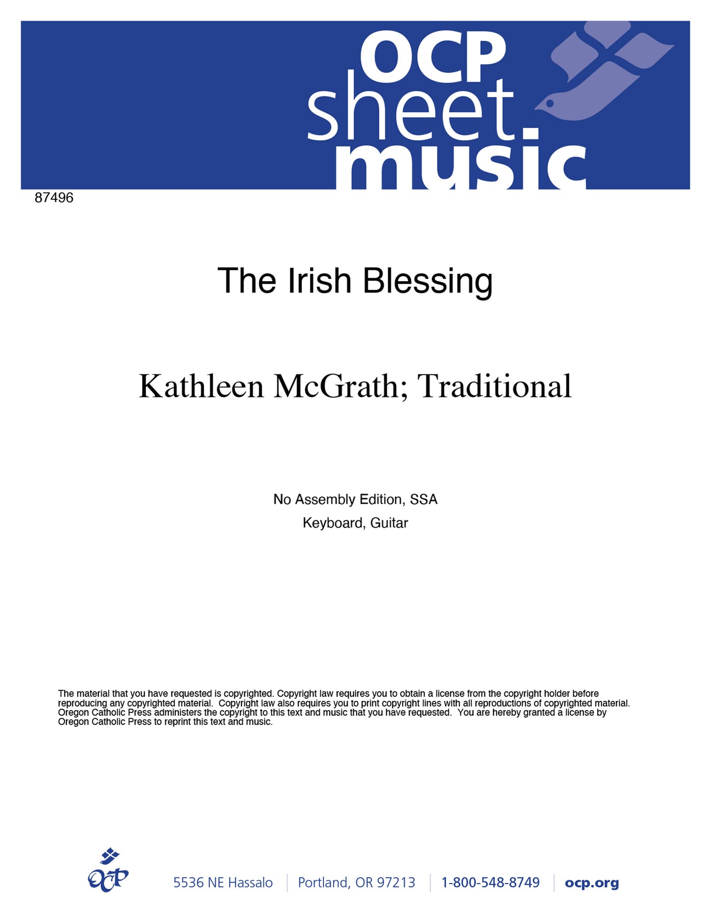 The Irish Blessing