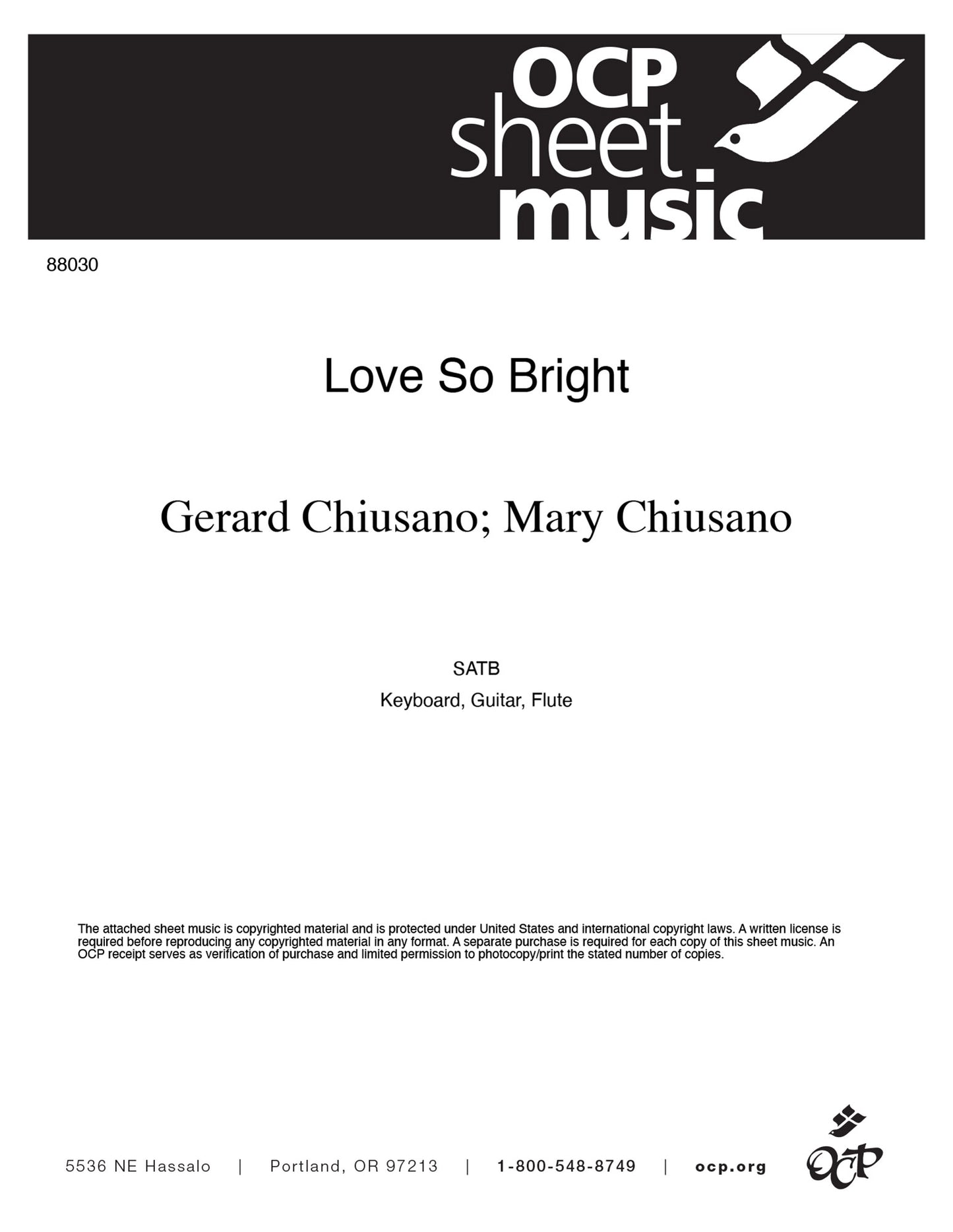 Love So Bright