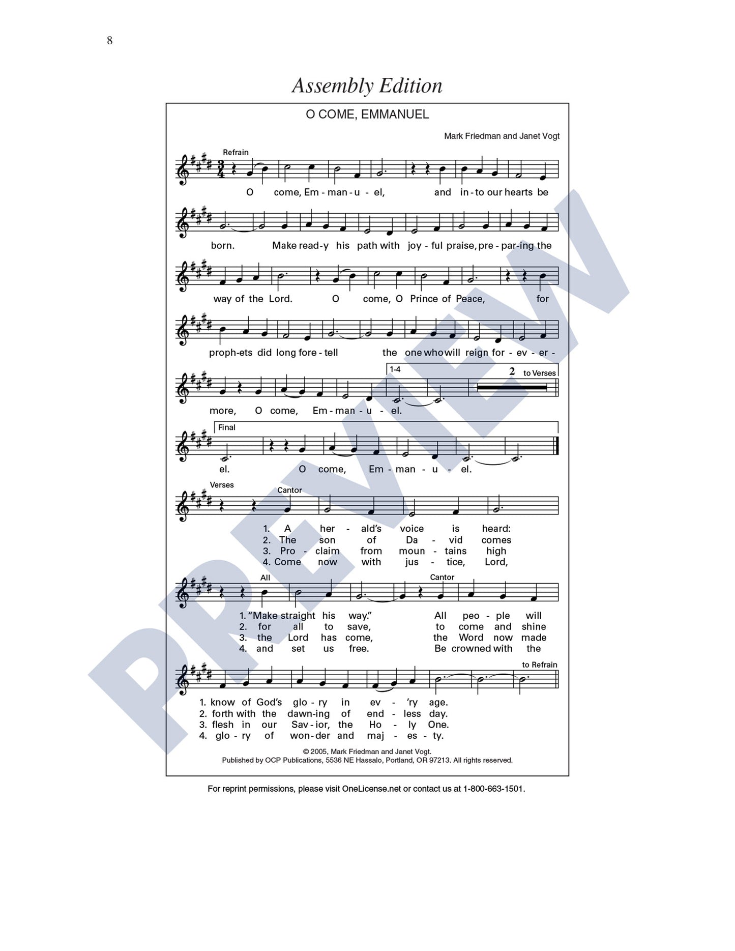 O Come, Emmanuel