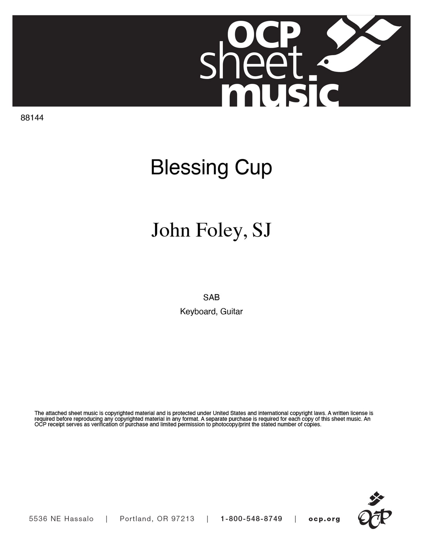 Blessing Cup