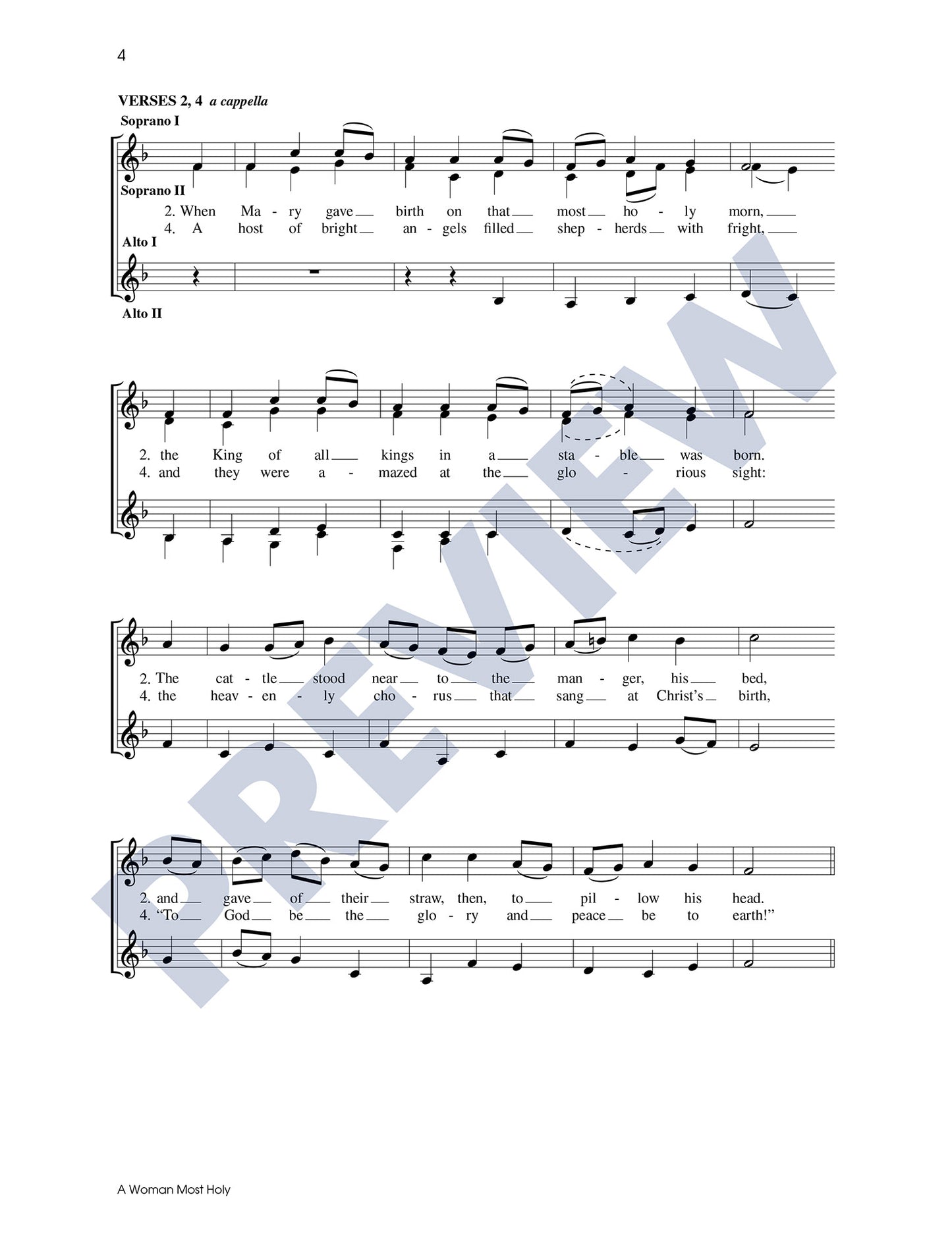 Three Christmas Carols, Set 3