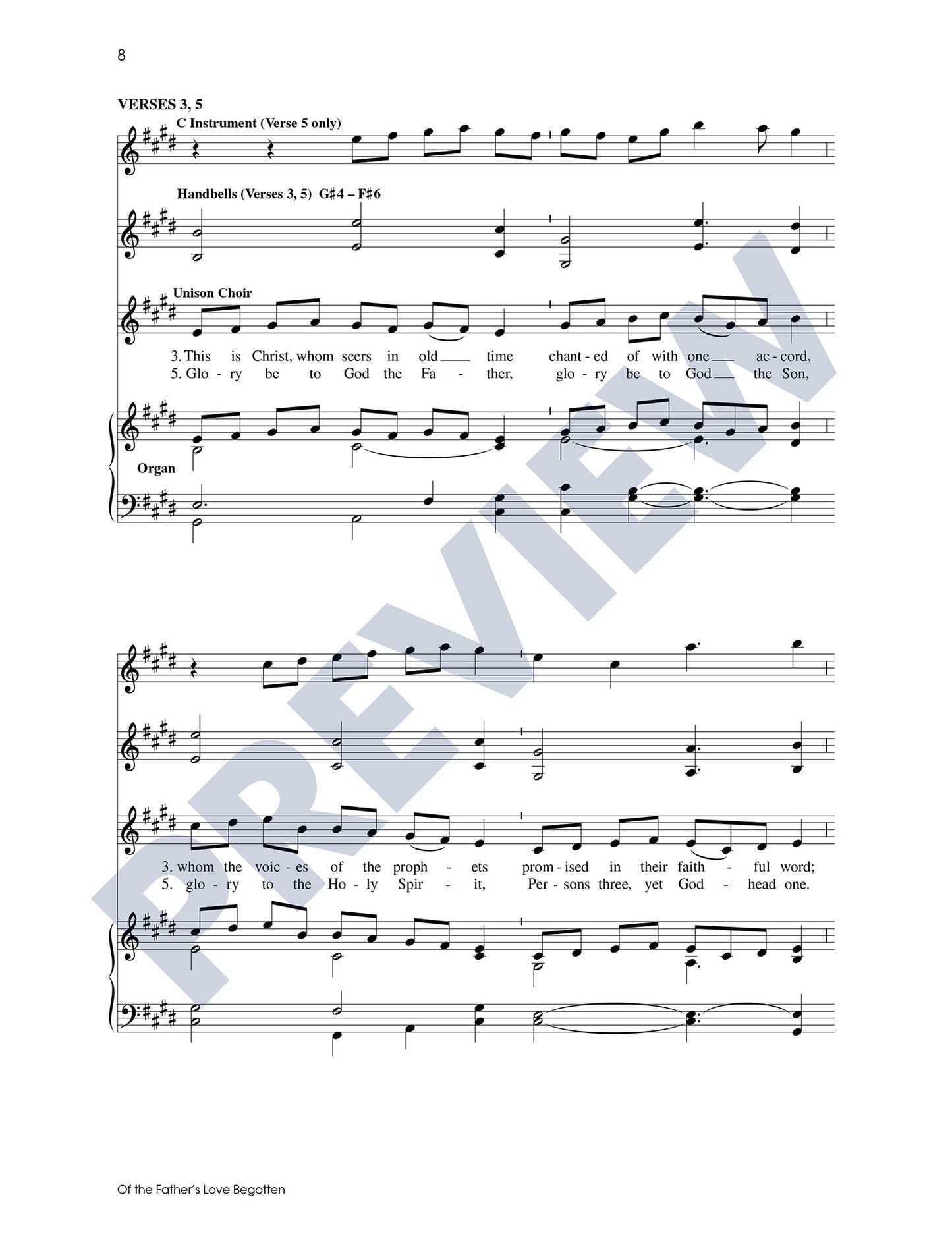 Three Christmas Carols, Set 3