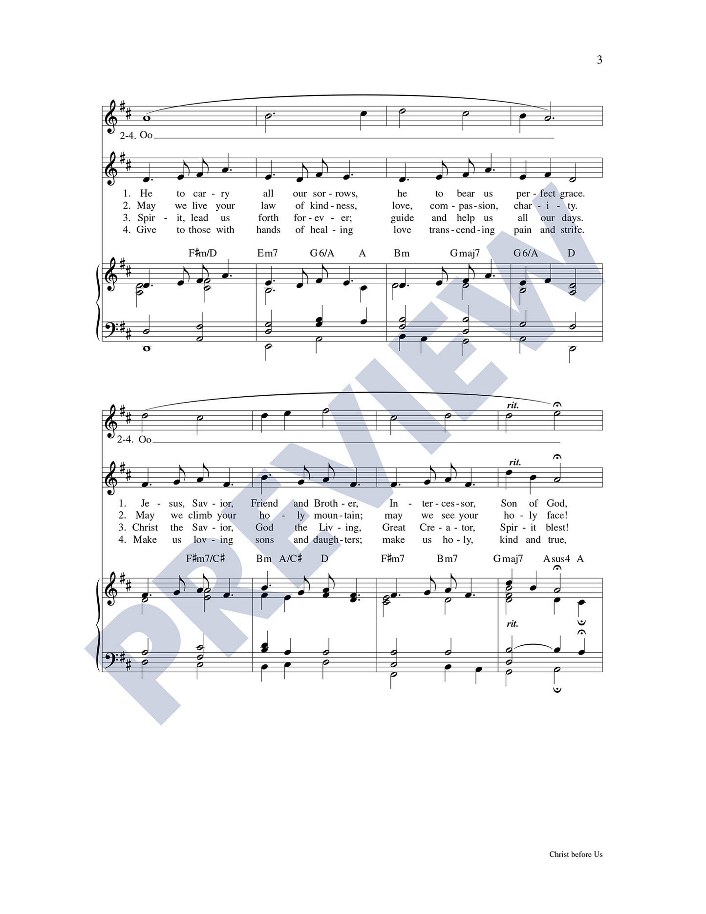 Christ before Us
