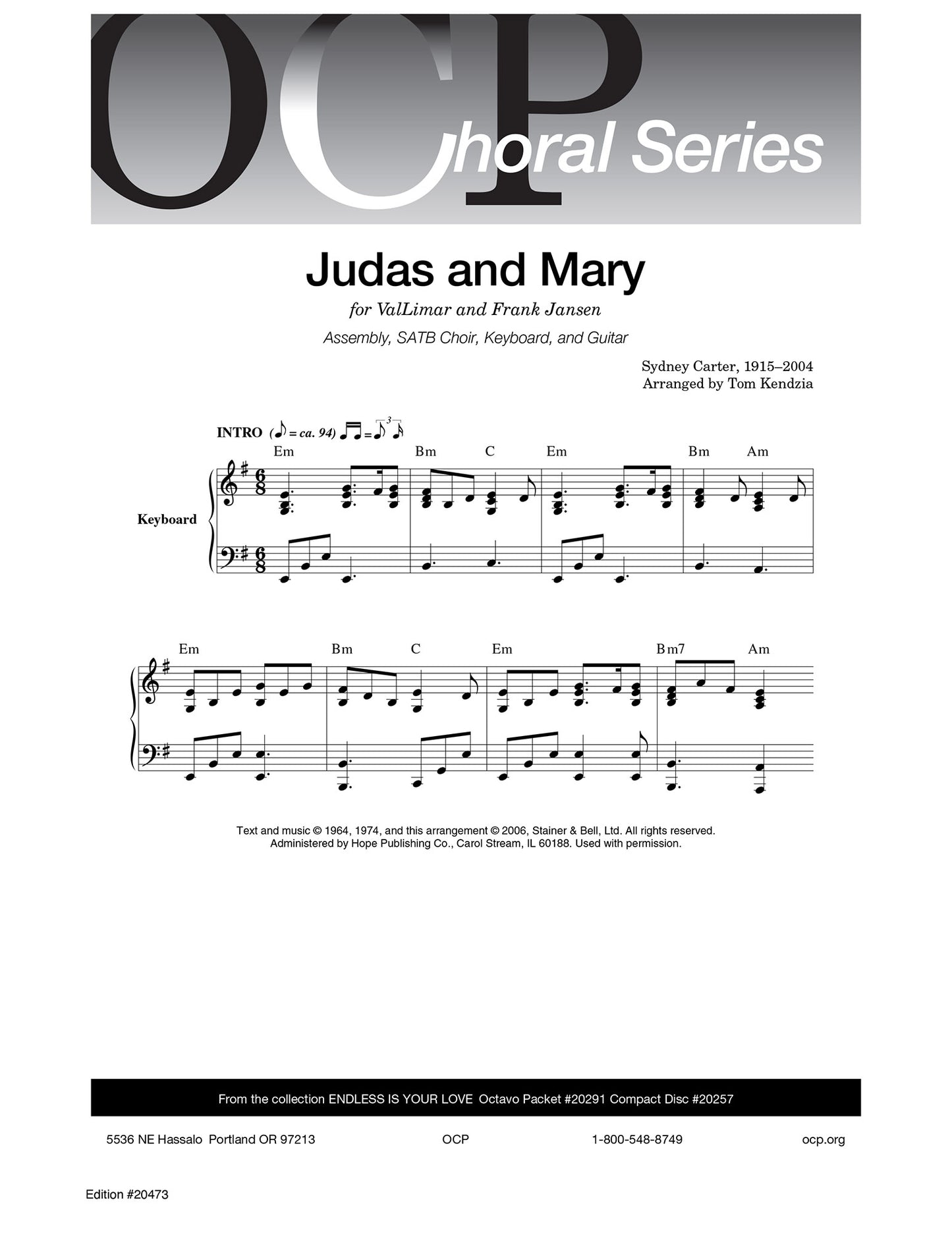Judas and Mary