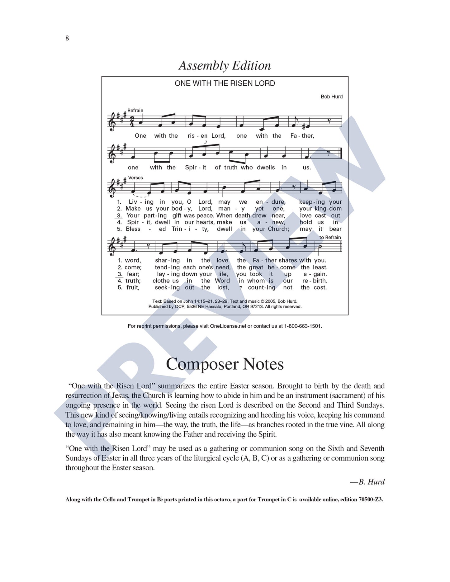 One with the Risen Lord