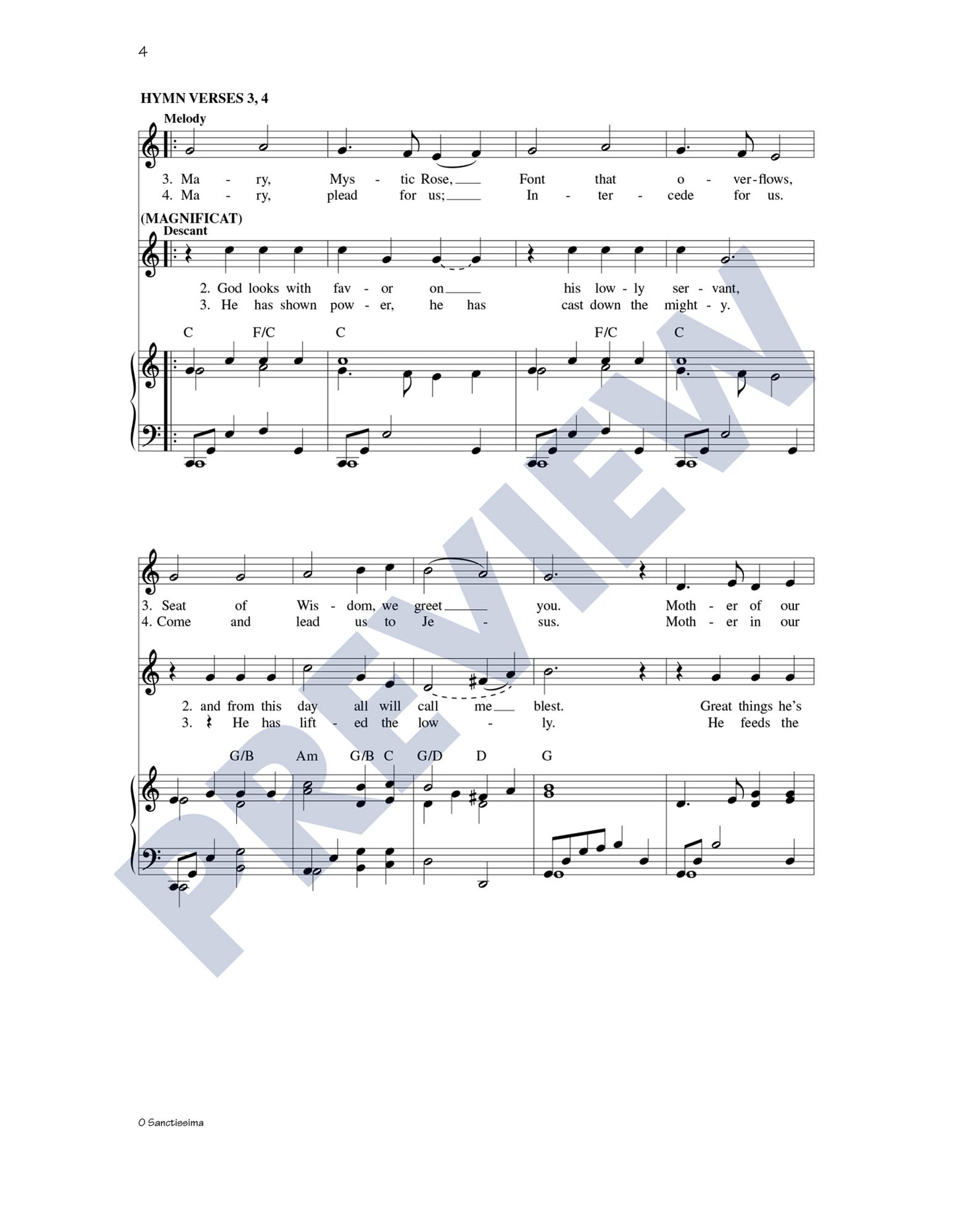 O Sanctissima