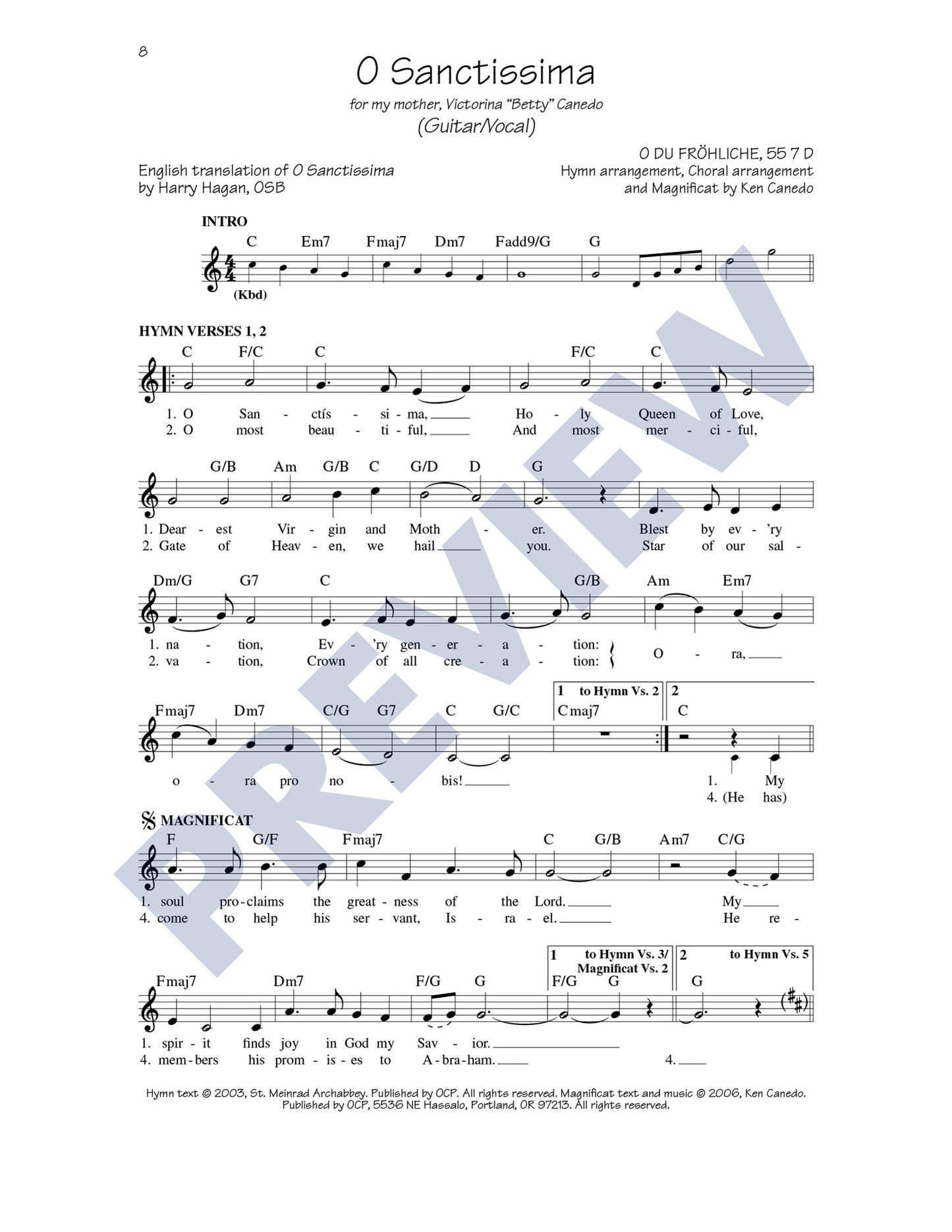 O Sanctissima
