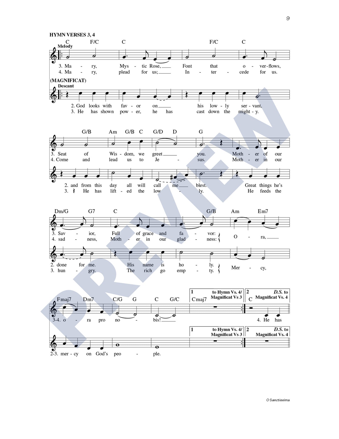 O Sanctissima