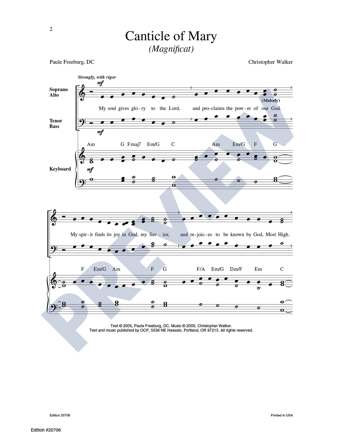 Canticle of Mary