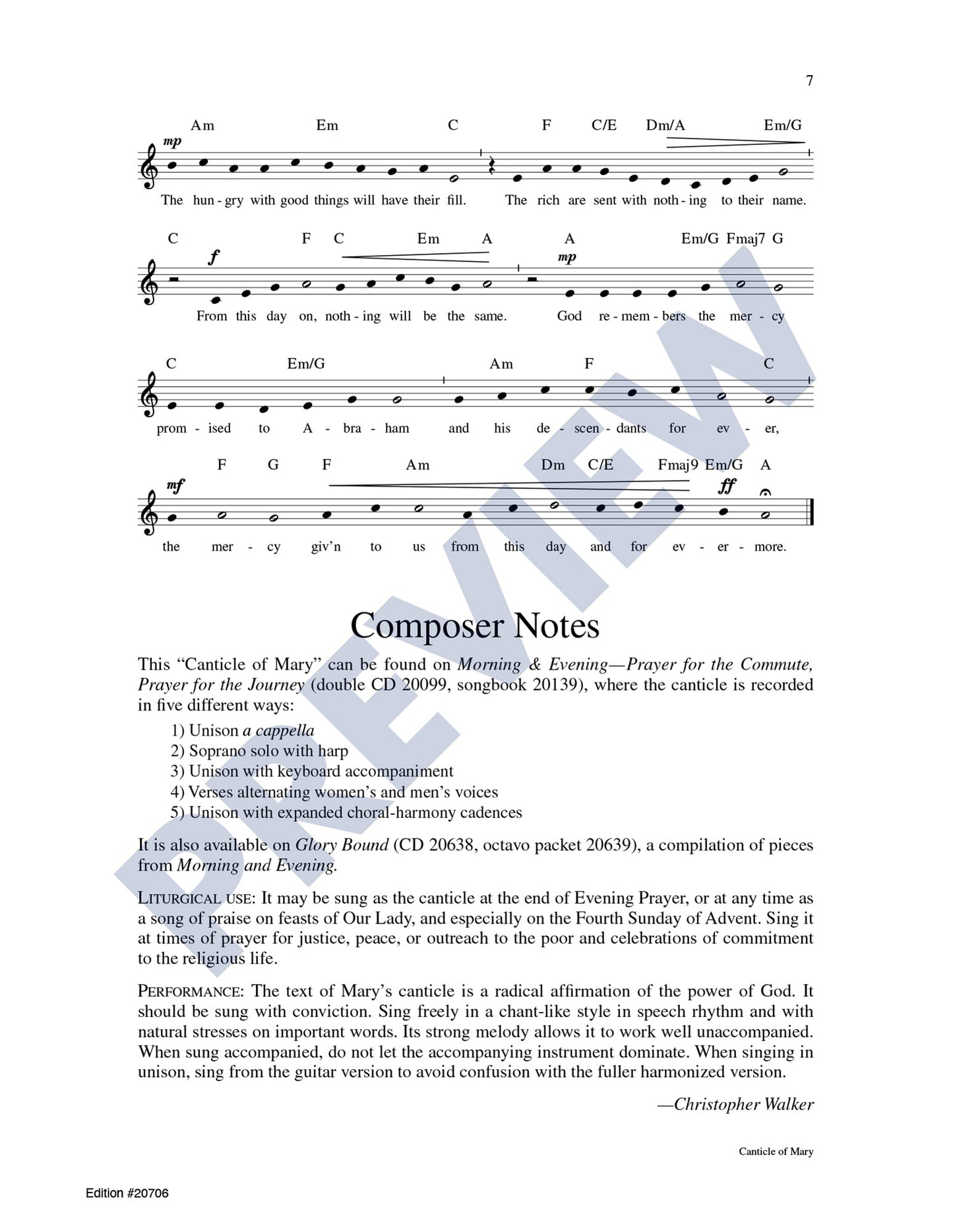 Canticle of Mary
