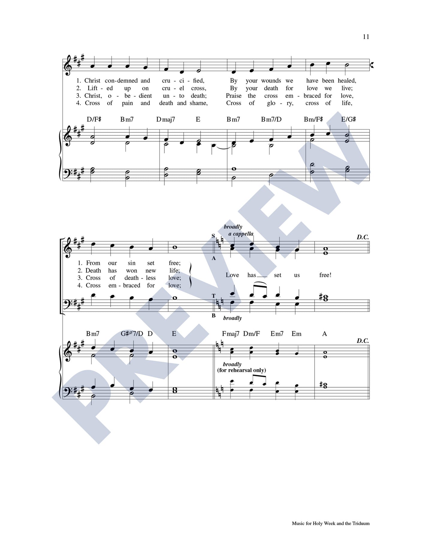 Music for Holy Week and the Triduum