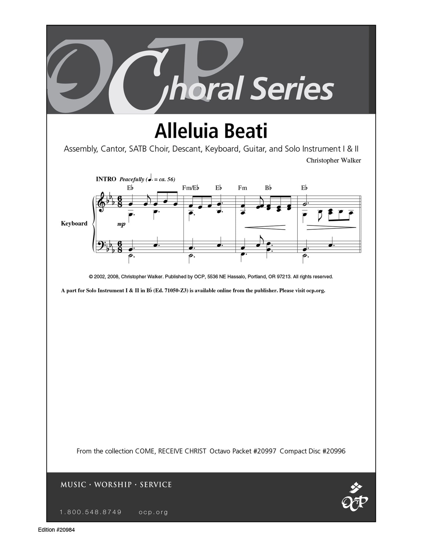 Alleluia Beati