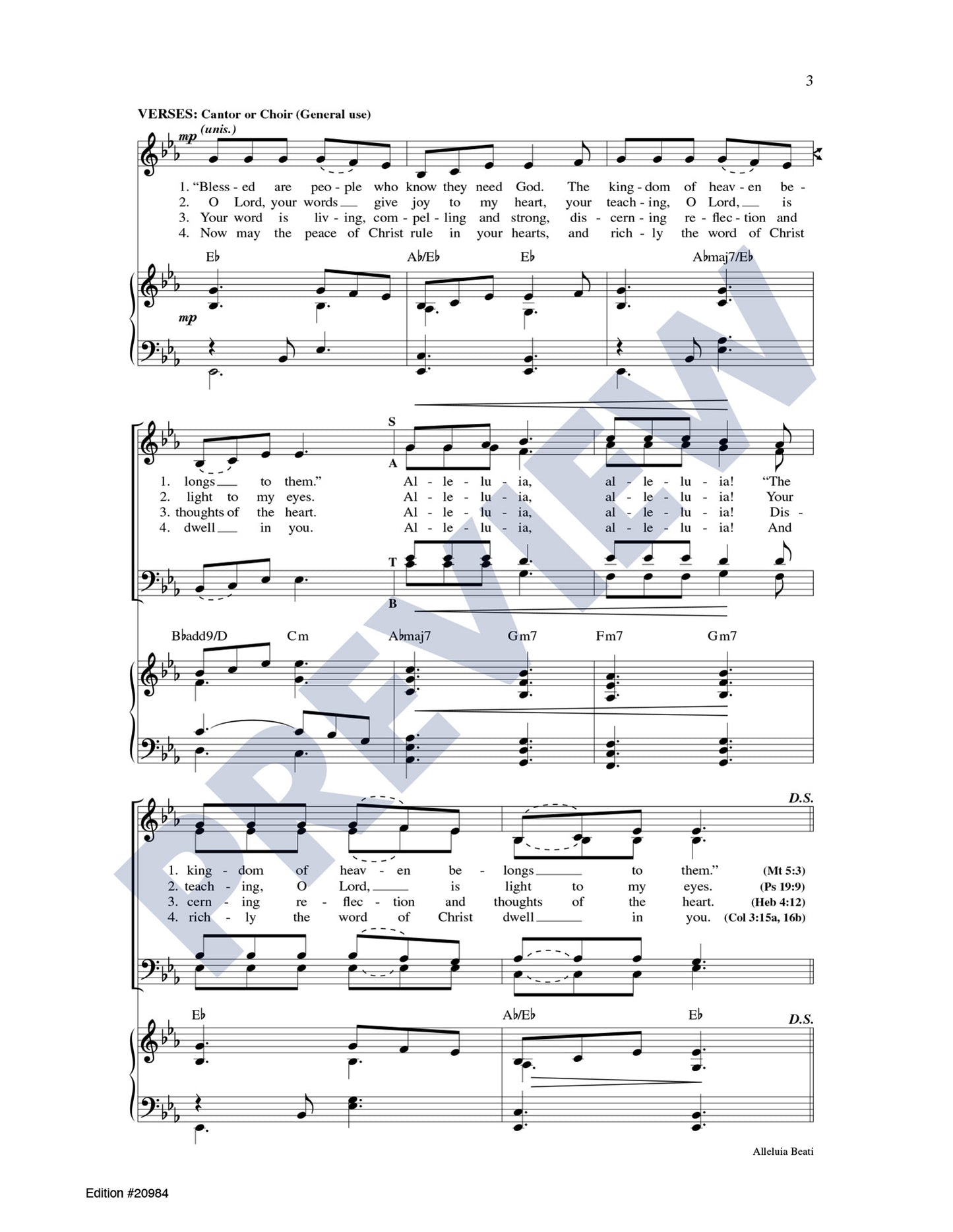 Alleluia Beati