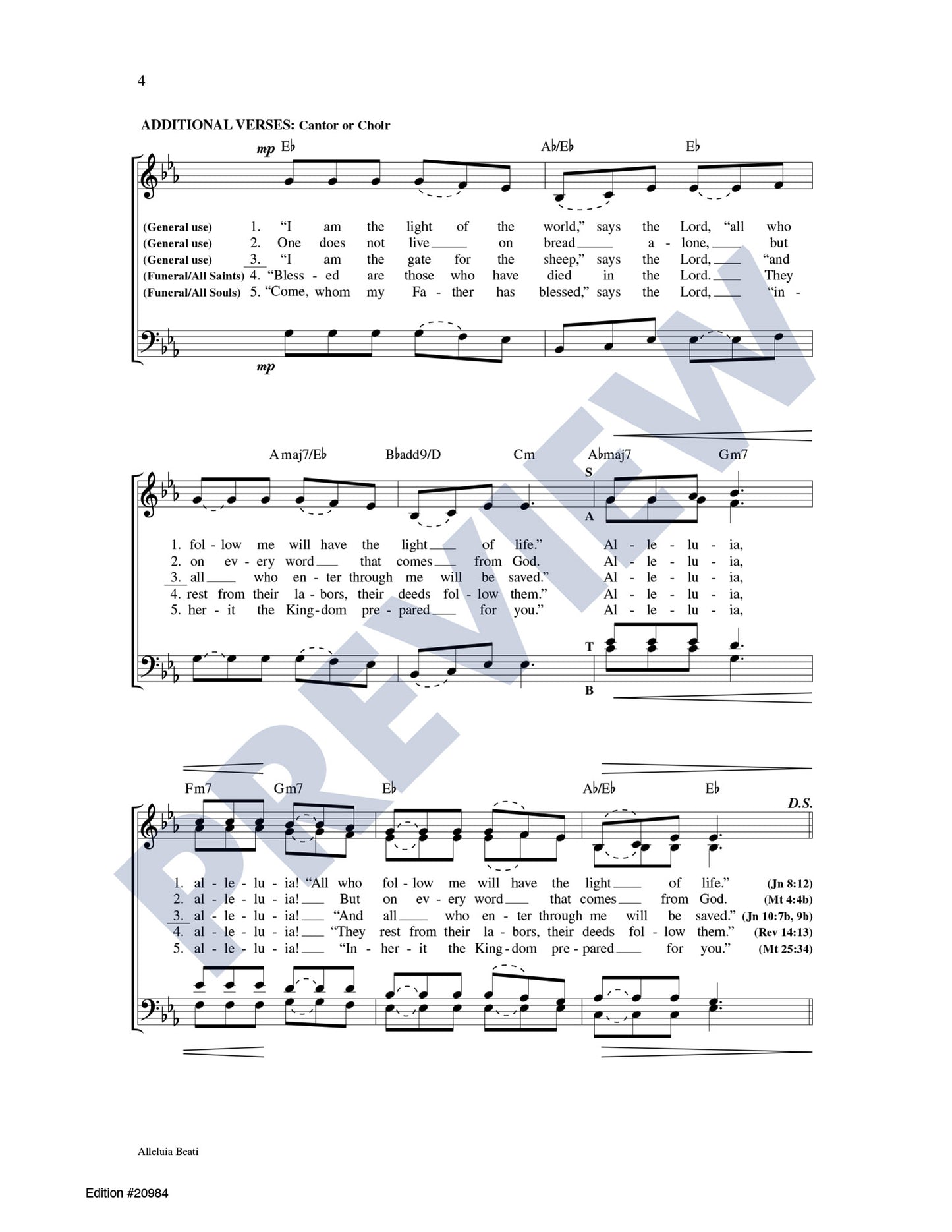 Alleluia Beati
