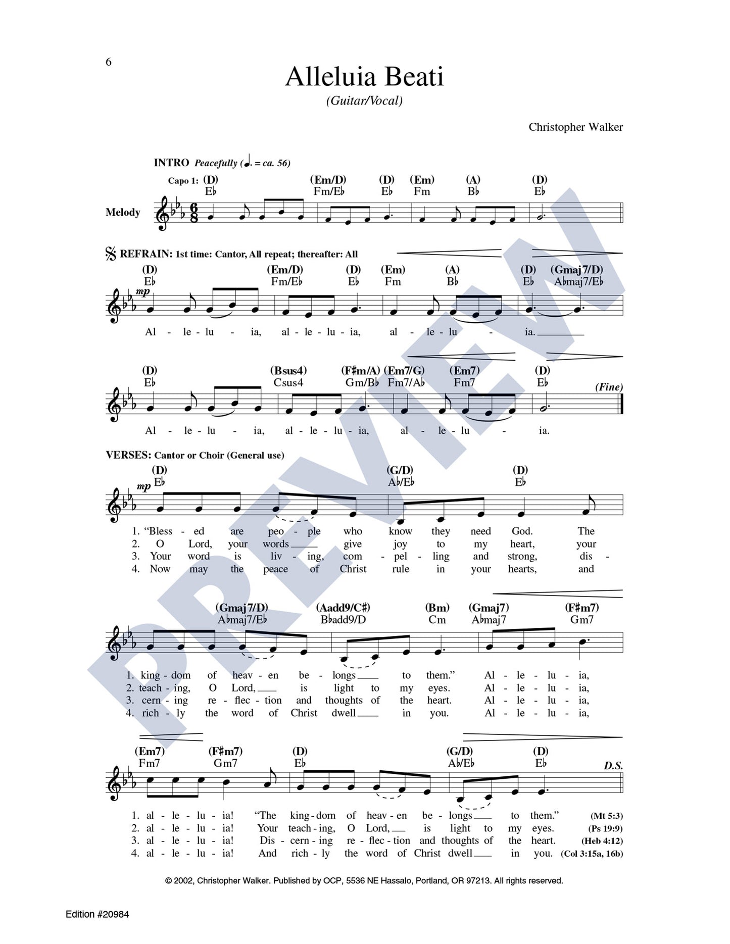 Alleluia Beati