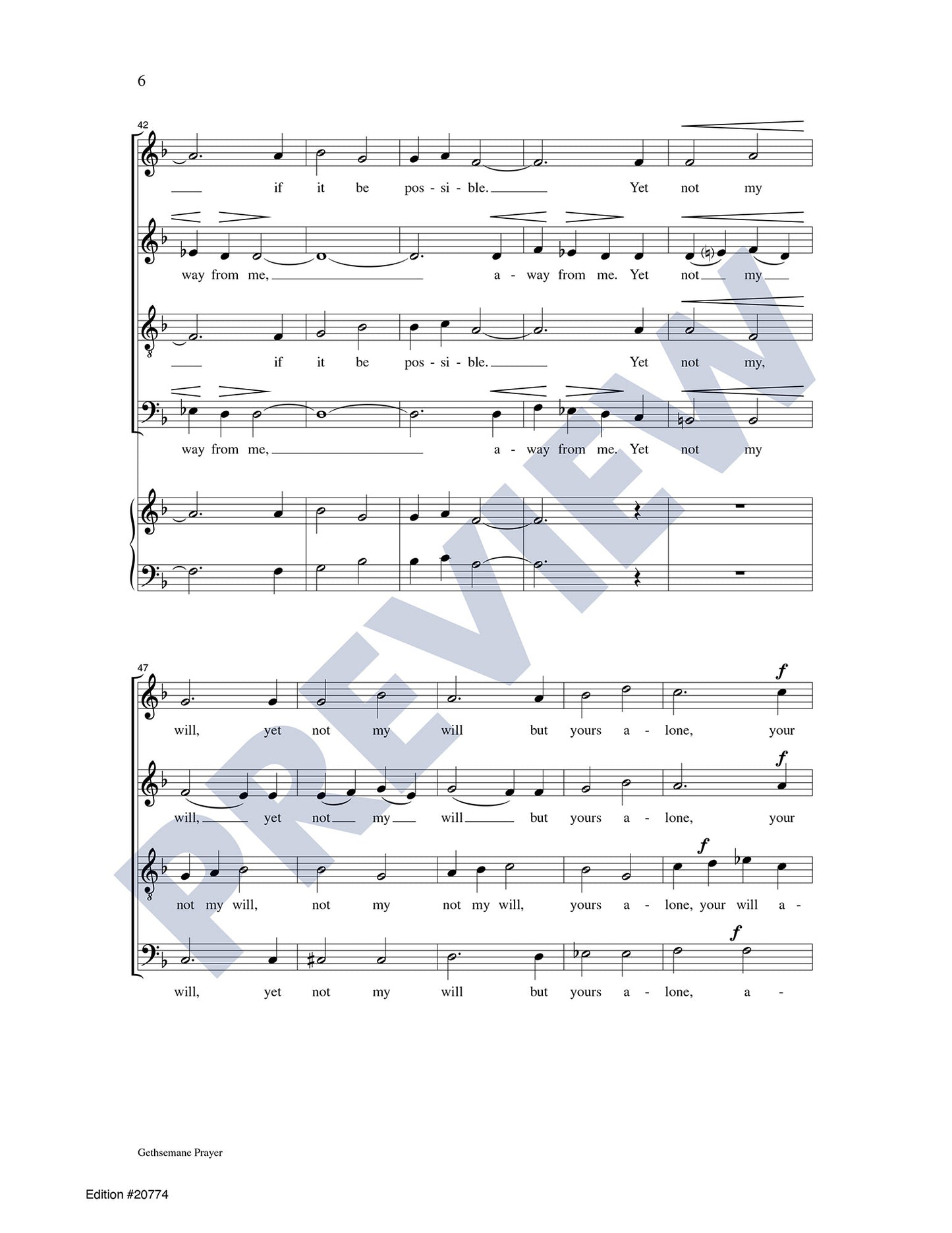 Gethsemane Prayer